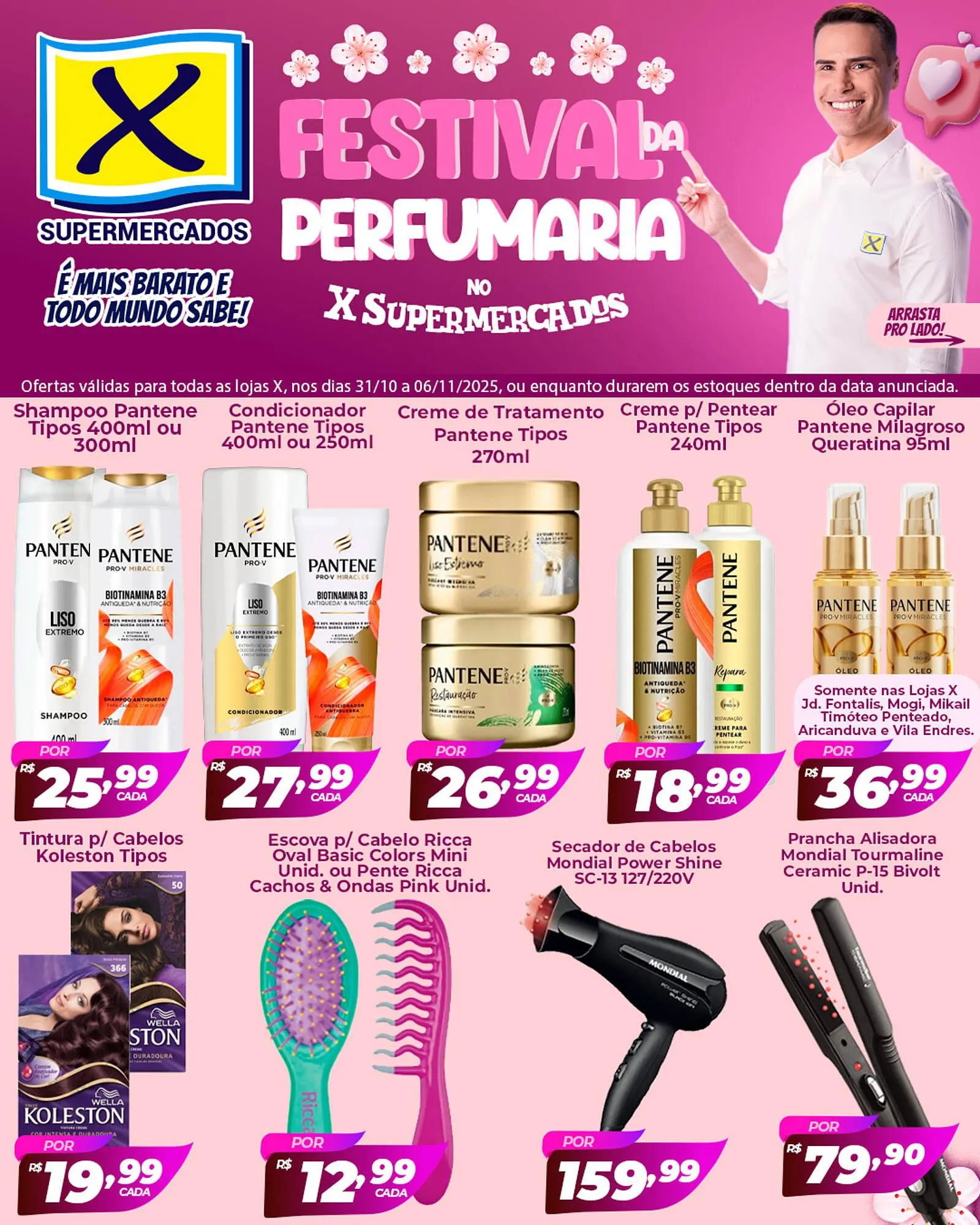 Encarte de Folheto X Supermercados 31 de outubro até 6 de novembro 2025 - Pagina 2