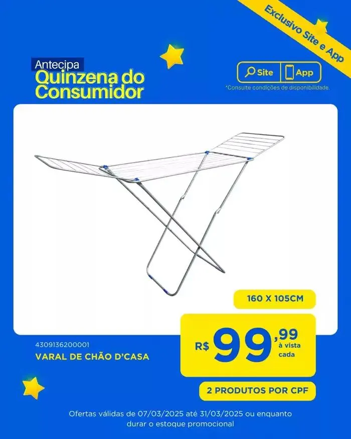 Encarte de Ofertas Casa Freitas 7 de março até 31 de março 2025 - Pagina 2