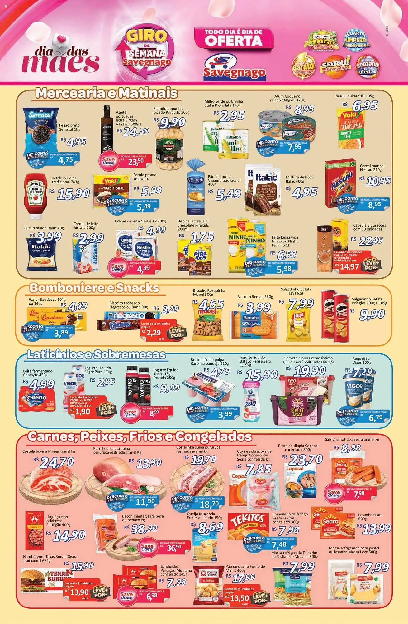 Encarte de Catálogo Supermercados Savegnago 4 de maio até 7 de maio 2026 - Pagina 3
