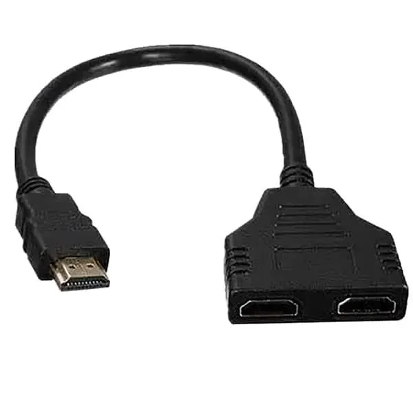 Cabo adaptador HDMI para 2 HDMI Fêmea, 20cm, 5441, Md9 - BT 1 UN