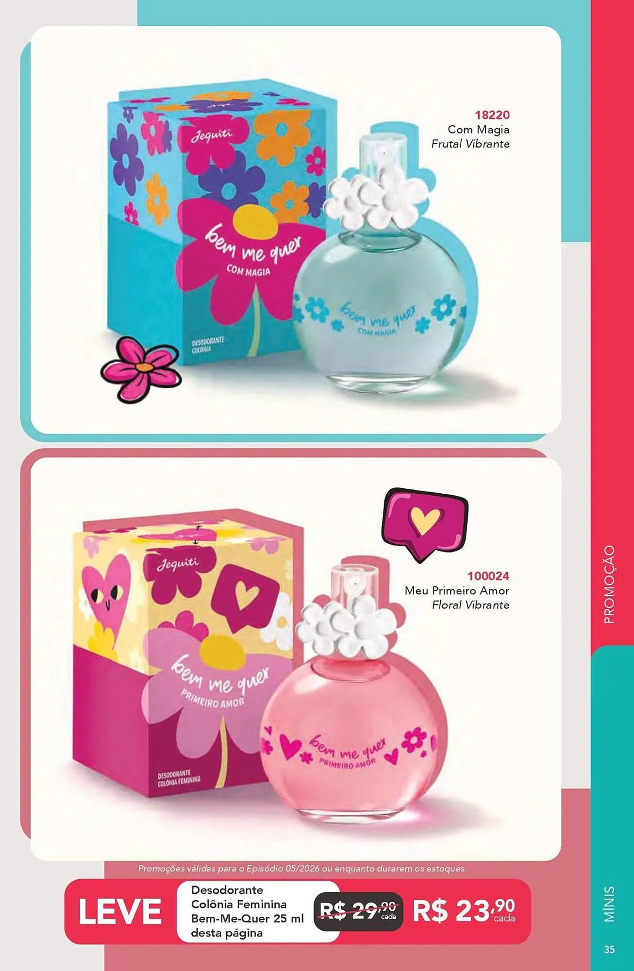 Encarte de Catálogo Jequiti 1 de maio até 31 de maio 2026 - Pagina 35