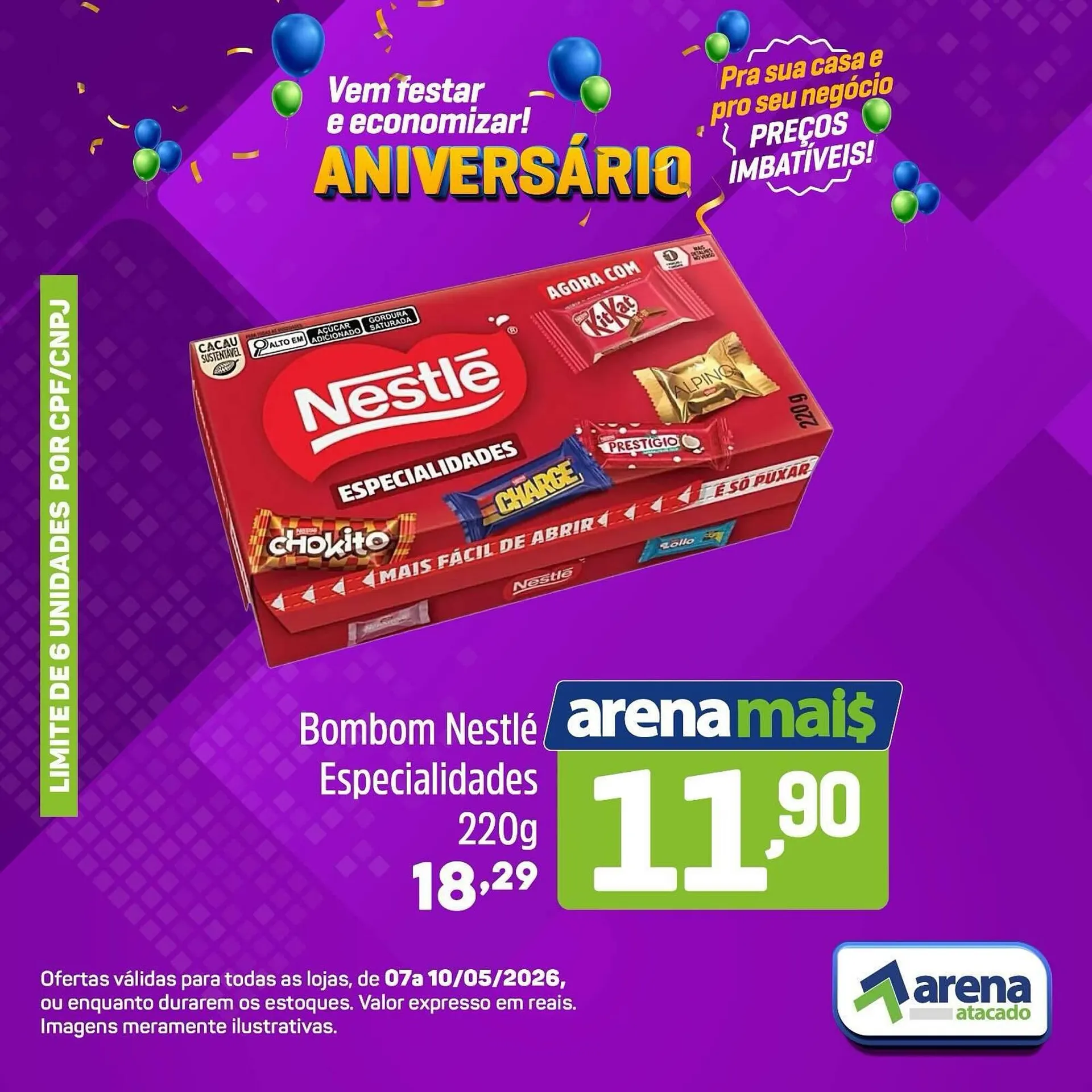 Encarte de Folheto Arena Atacado 7 de maio até 10 de maio 2026 - Pagina 13