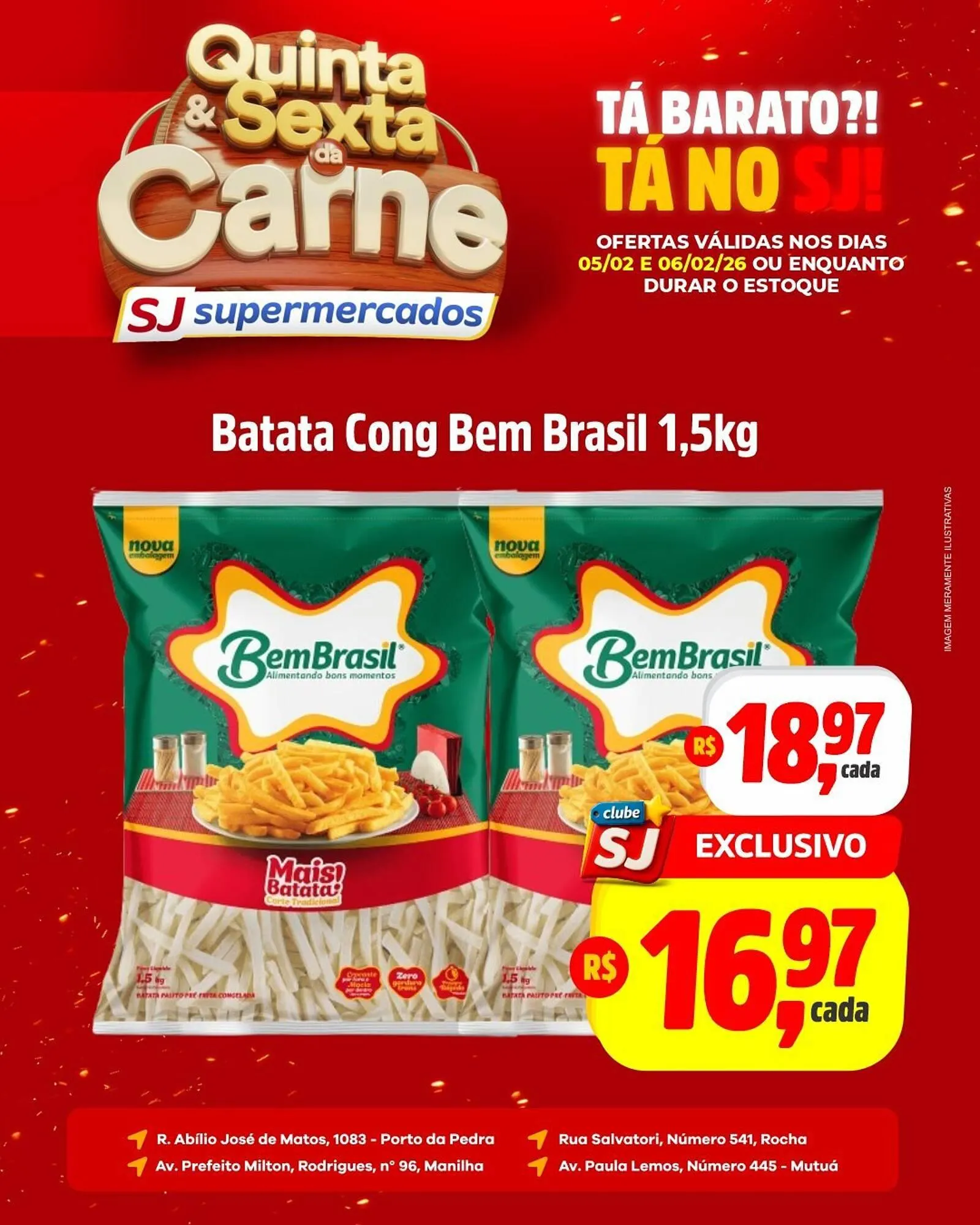 Encarte de Encarte Sj Supermercados 5 de fevereiro até 6 de fevereiro 2026 - Pagina 4