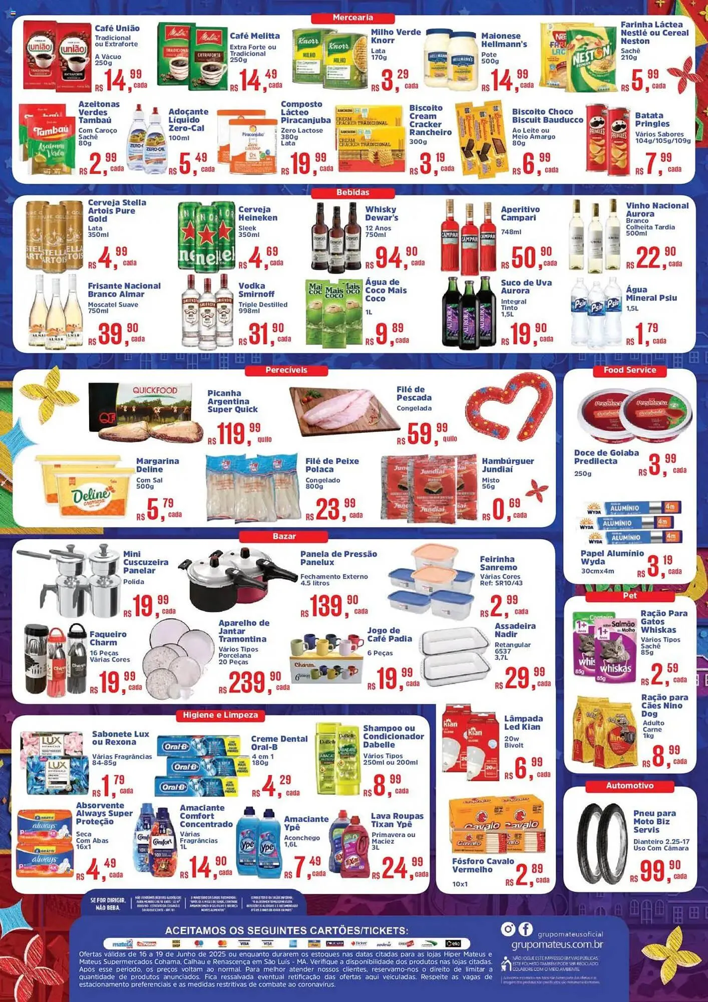 Encarte de Catálogo Supermercados Mateus 16 de junho até 19 de junho 2025 - Pagina 2