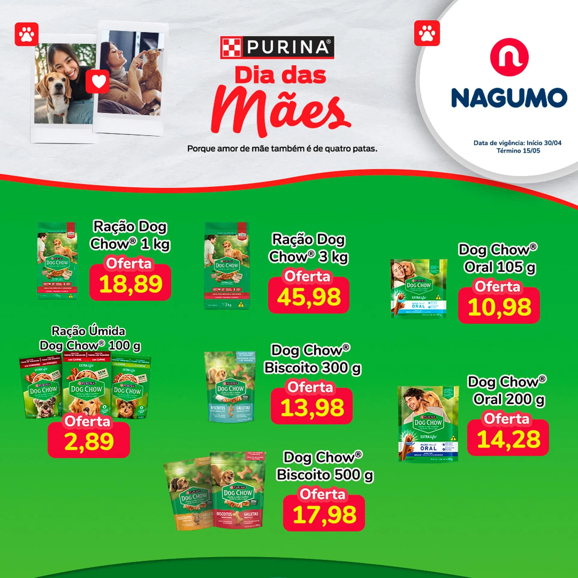 Encarte de Catálogo Nagumo 7 de maio até 15 de maio 2025 - Pagina 1