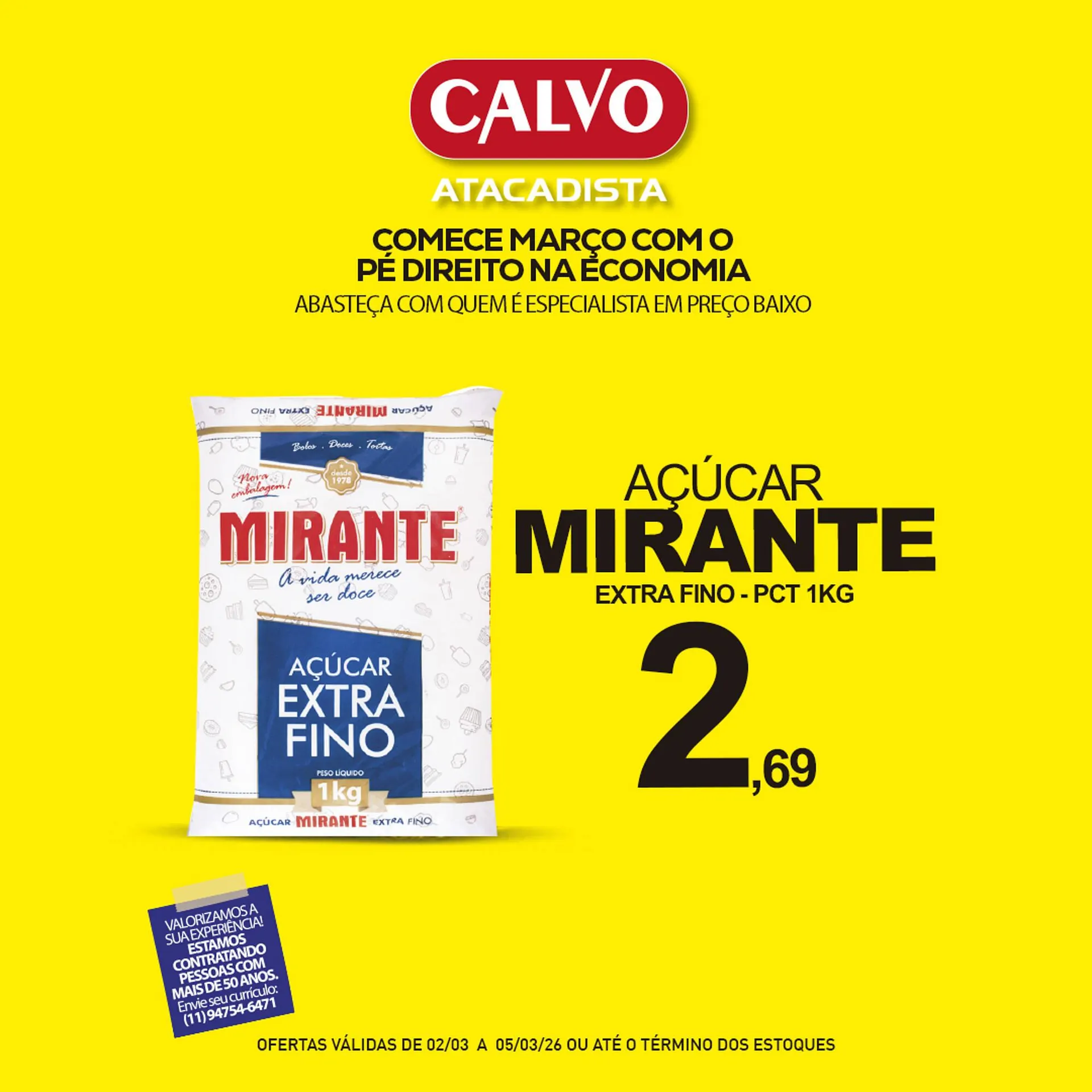 Encarte de Folheto Calvo Atacadista 3 de março até 5 de março 2026 - Pagina 2