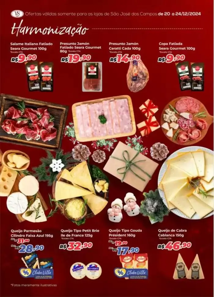 Encarte de Ofertas Villarreal Supermercados 20 de dezembro até 24 de dezembro 2024 - Pagina 6