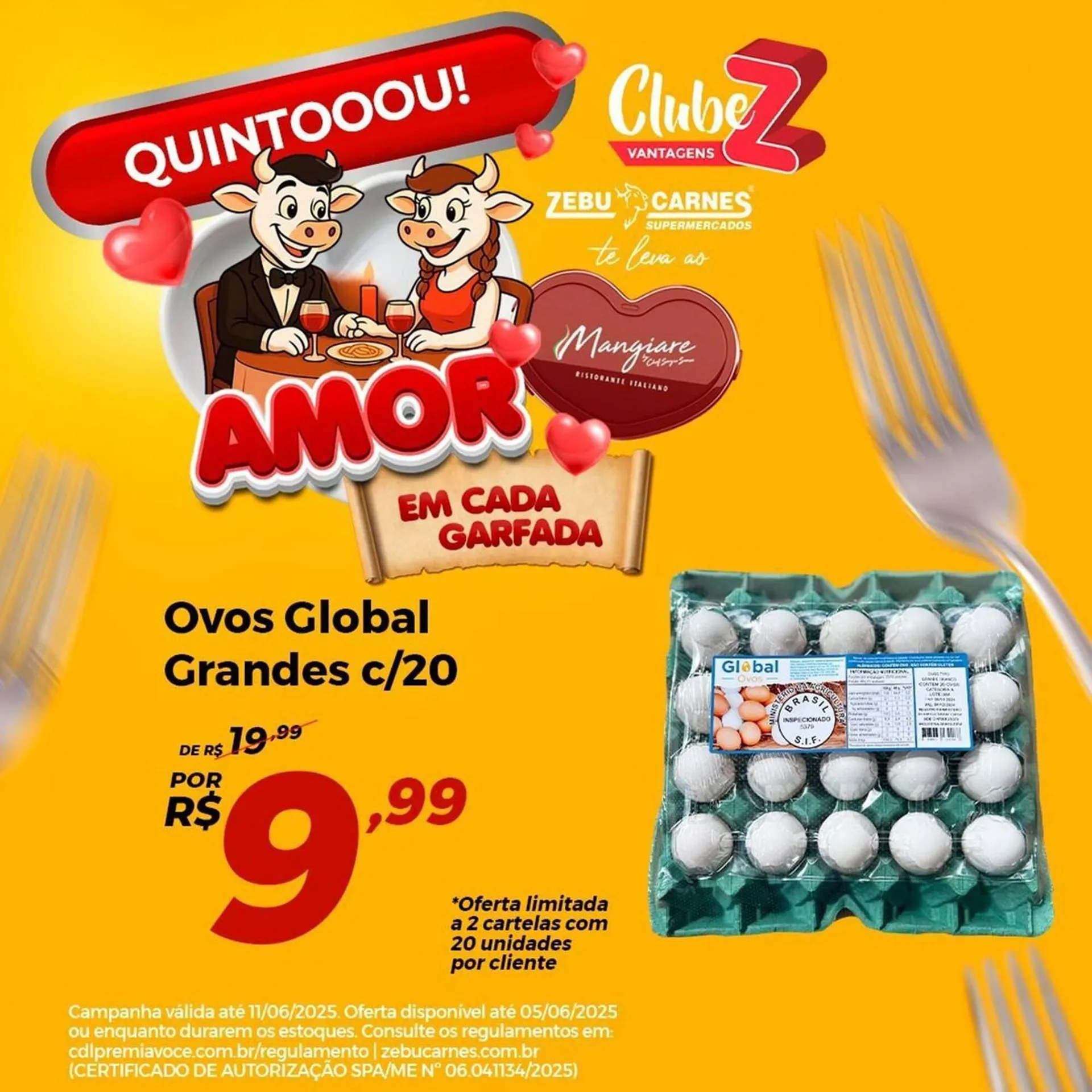 Encarte de Catálogo Zebu Carnes Supermercados 4 de junho até 11 de junho 2025 - Pagina 6