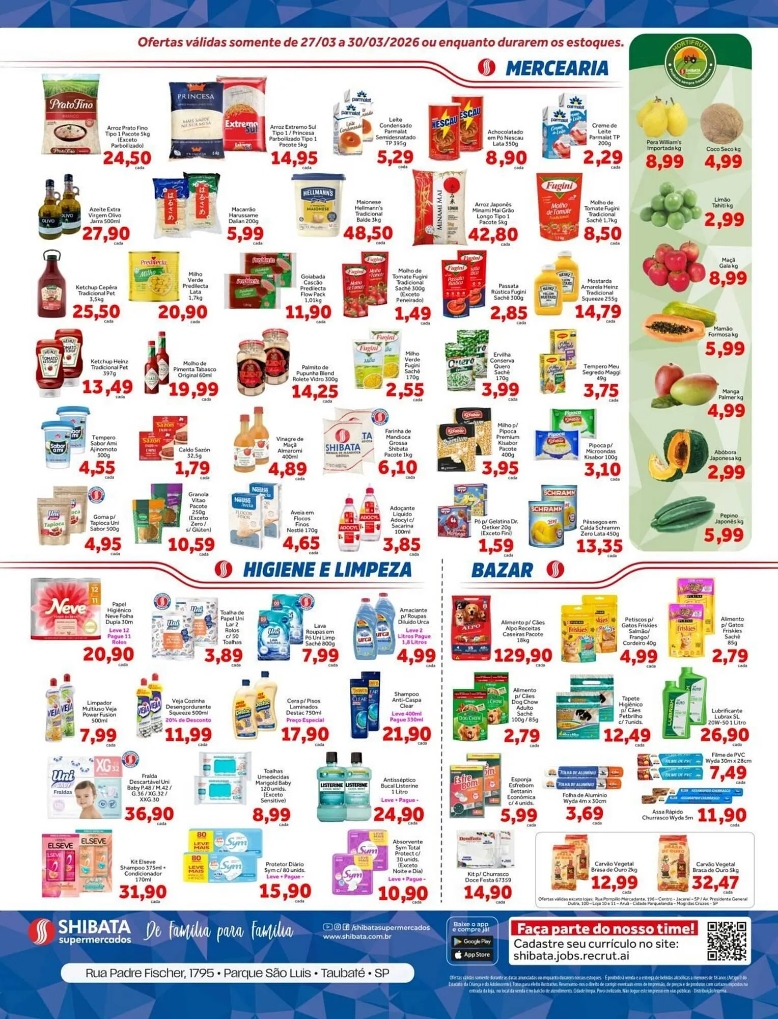 Encarte de Folheto Shibata Supermercados 27 de março até 30 de março 2026 - Pagina 2