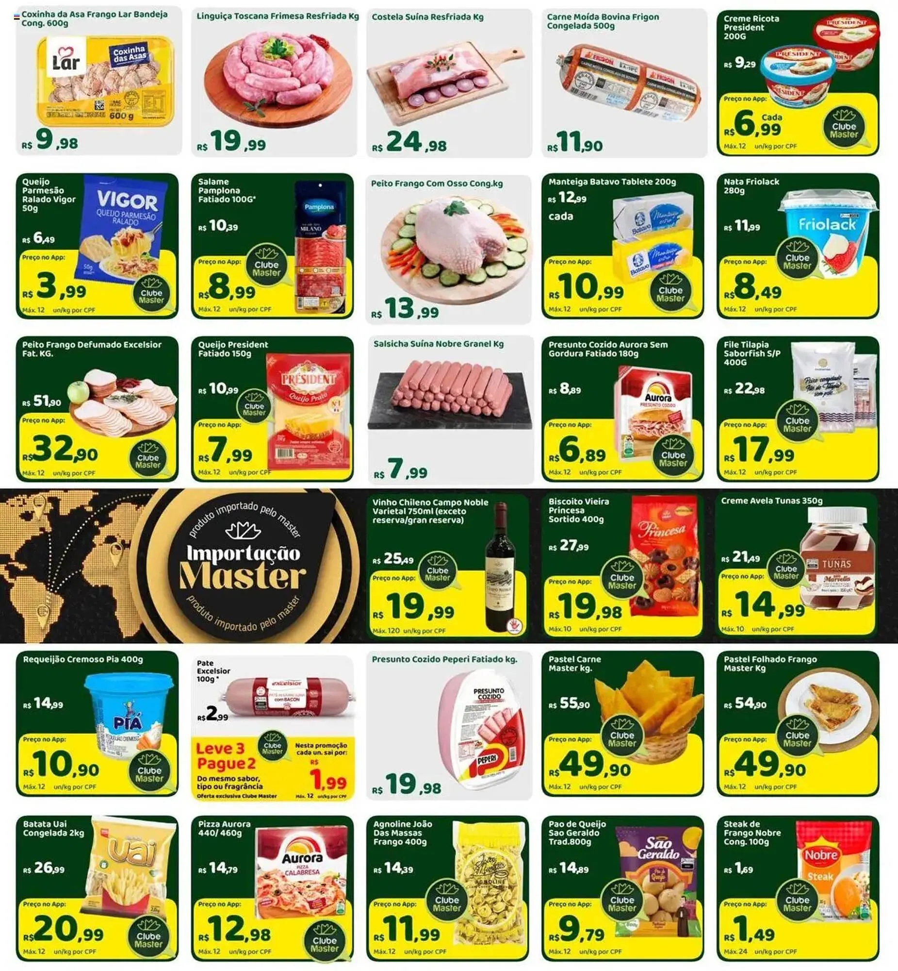 Encarte de Catálogo Master Supermercados 13 de junho até 17 de junho 2025 - Pagina 2