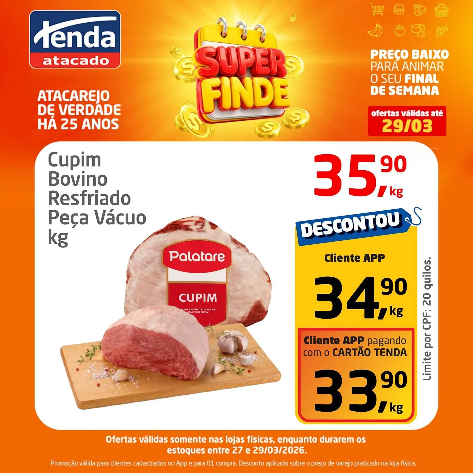 Encarte de Folheto Tenda Atacado 27 de março até 29 de março 2026 - Pagina 3