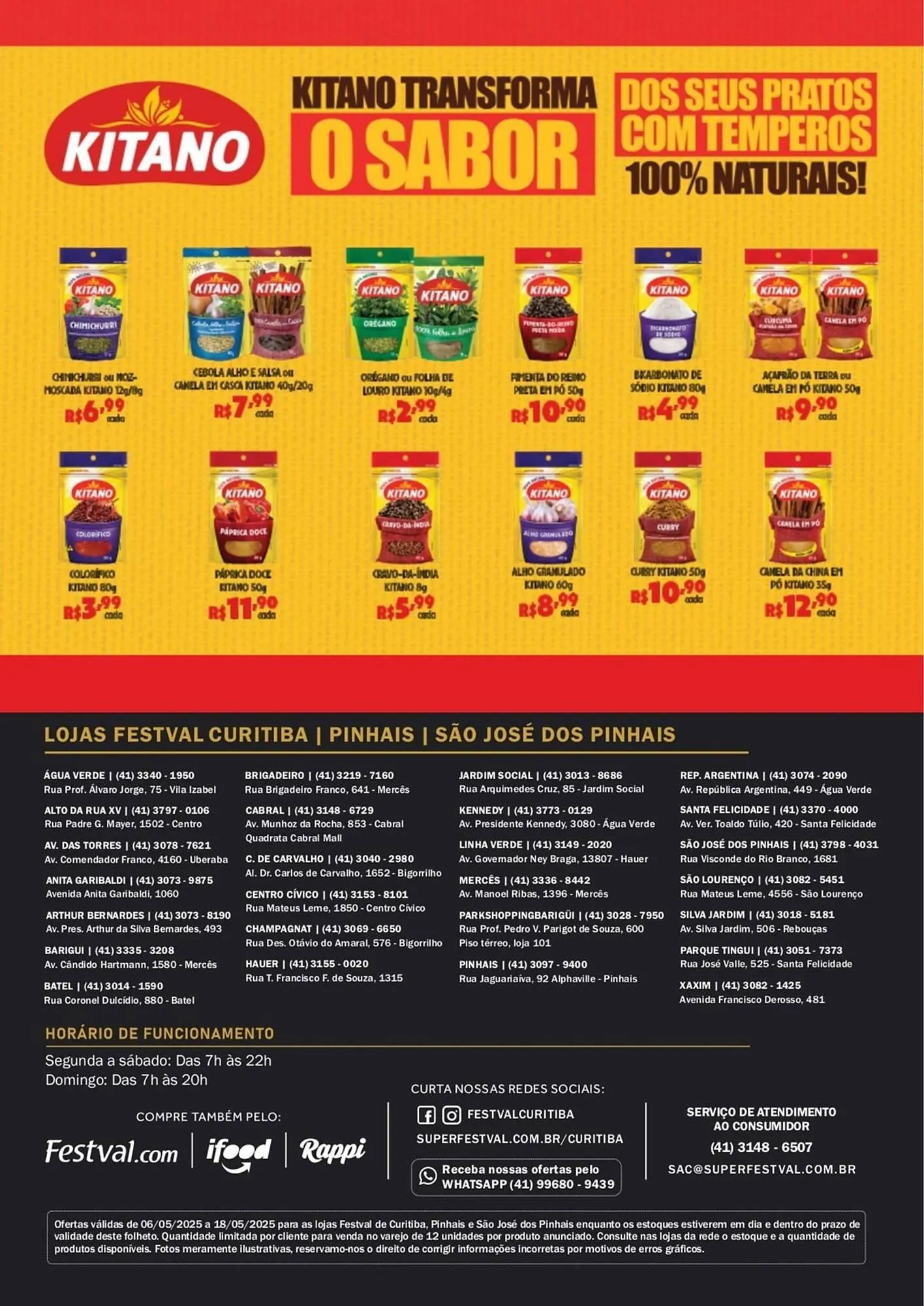 Encarte de Catálogo Festval 6 de maio até 30 de junho 2025 - Pagina 4