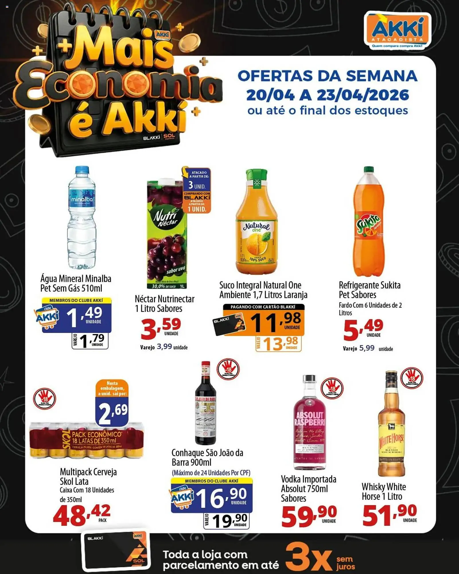 Encarte de Folheto Akki Atacadista 20 de abril até 23 de abril 2026 - Pagina 5