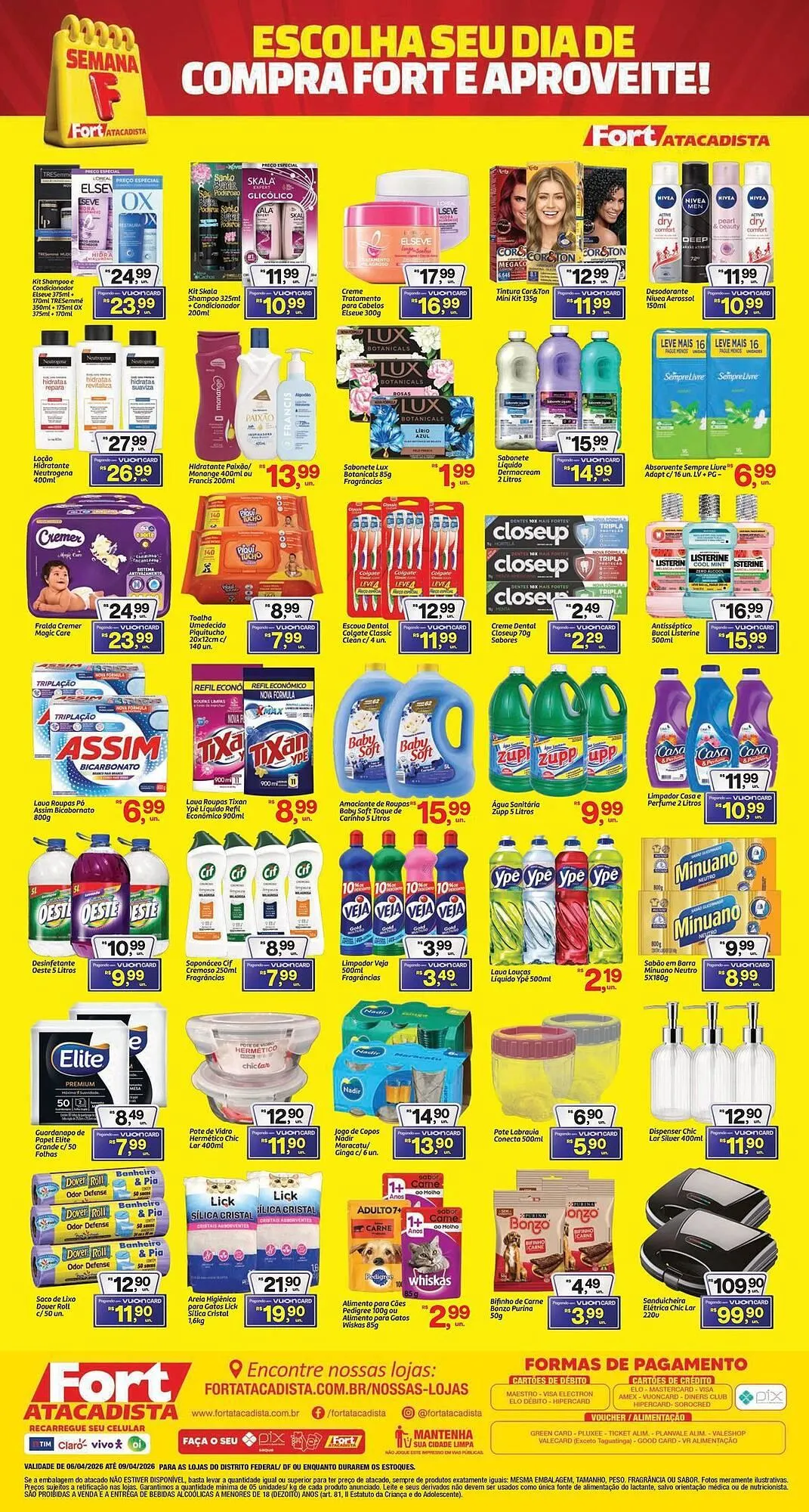 Encarte de Tabloide Fort Atacadista 6 de abril até 9 de abril 2026 - Pagina 4