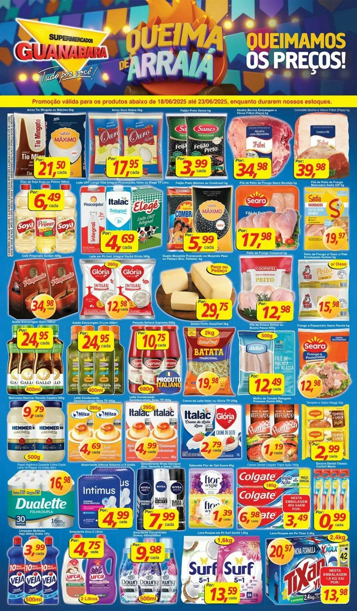 Encarte de Supermercados Guanabara 18 de junho até 19 de junho 2025 - Pagina 12
