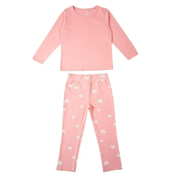 Conjunto comprido rosa matelassê kids tip top