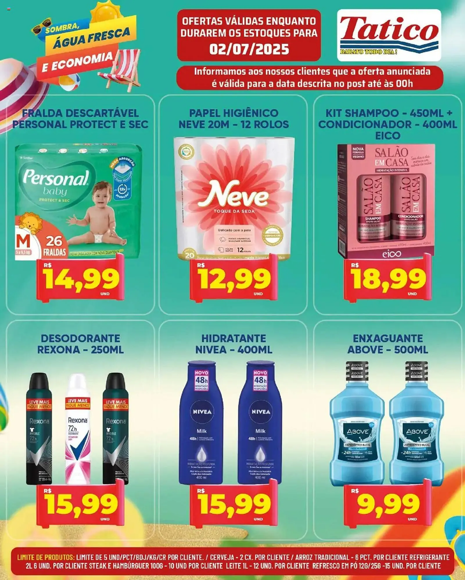 Encarte de Catálogo Tatico 3 de julho até 7 de julho 2025 - Pagina 36