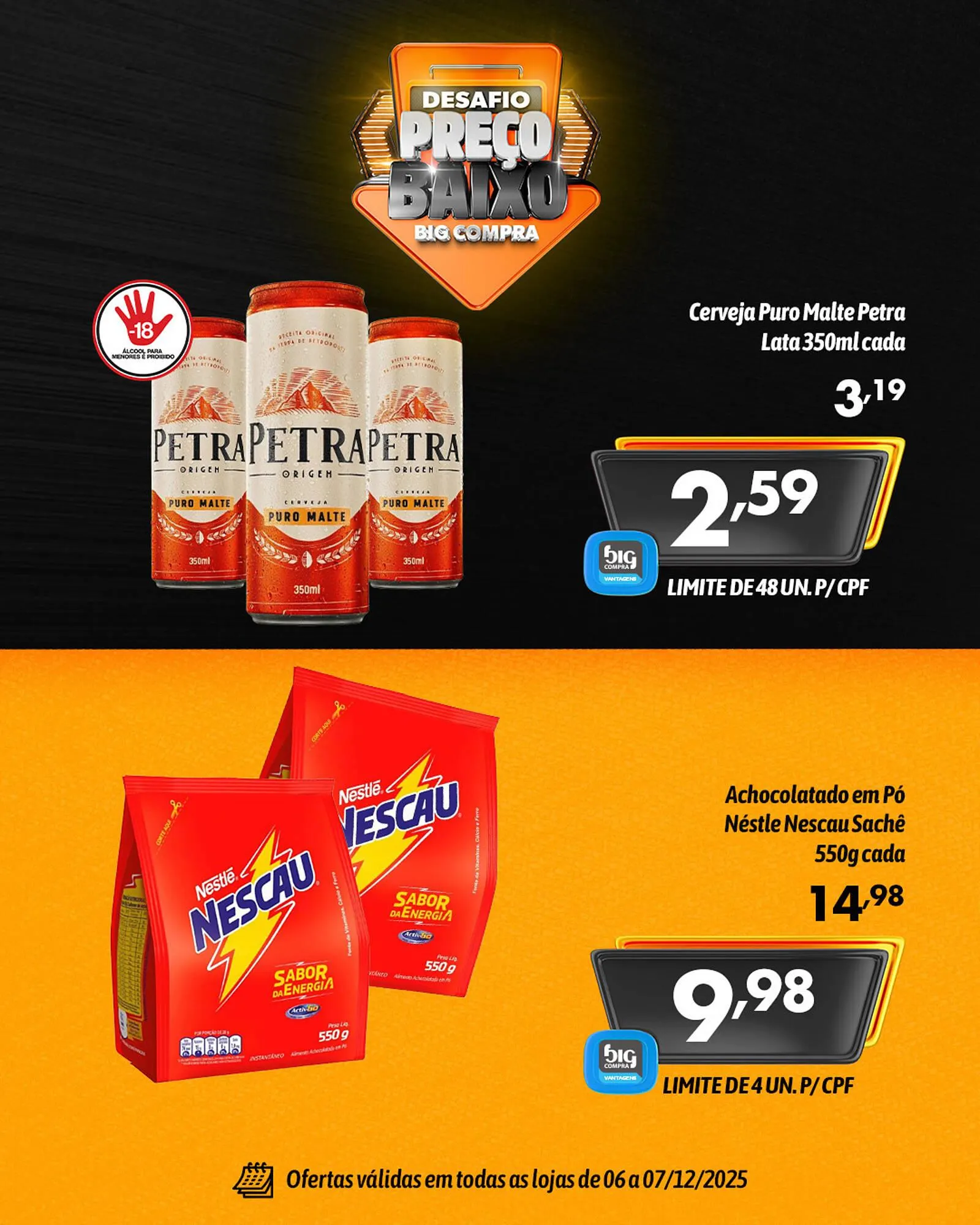 Encarte de Catálogo Supermercados Big Compra 6 de dezembro até 7 de dezembro 2025 - Pagina 5