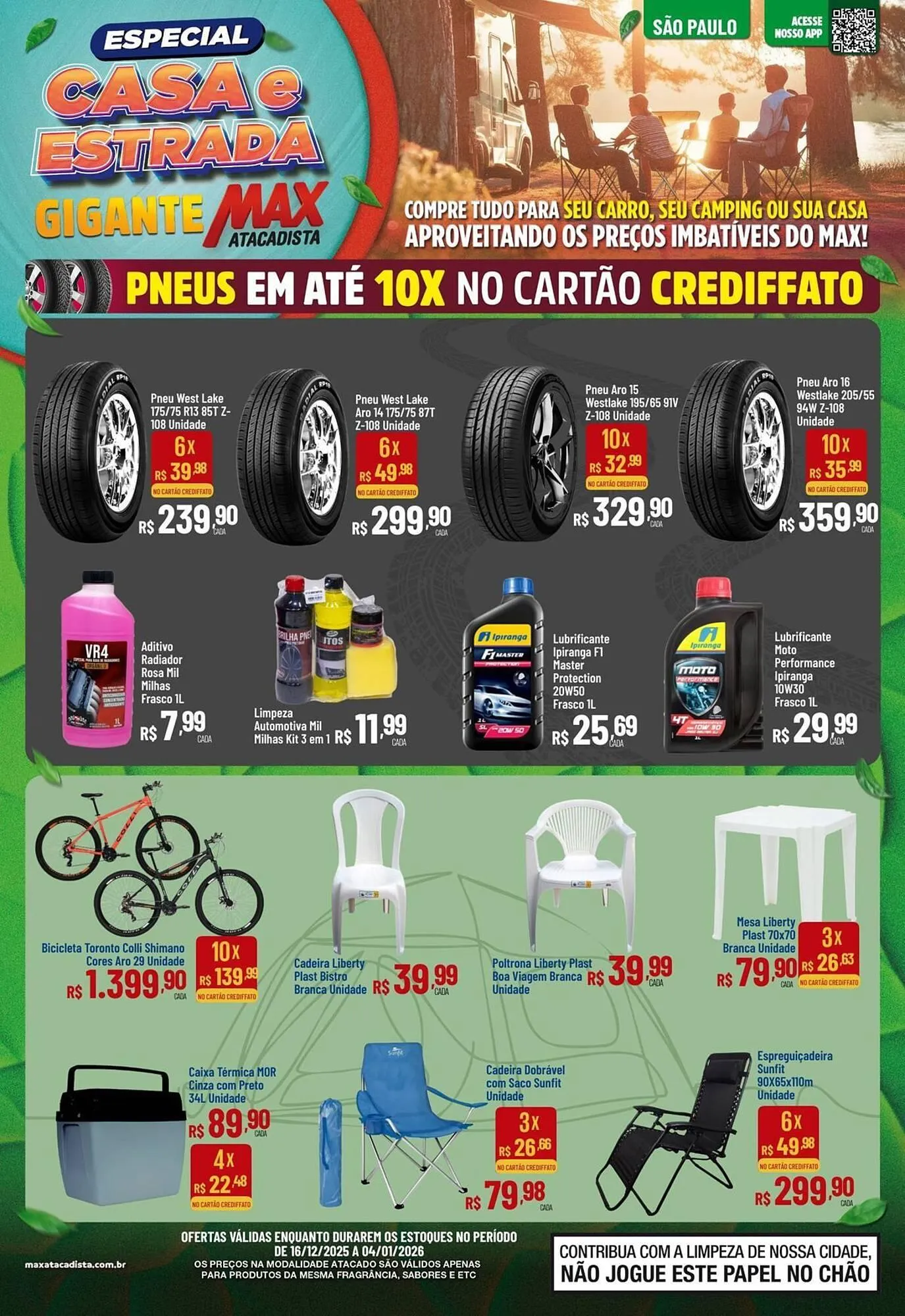Encarte de Encarte Max Atacadista 16 de dezembro até 1 de abril 2026 - Pagina 1