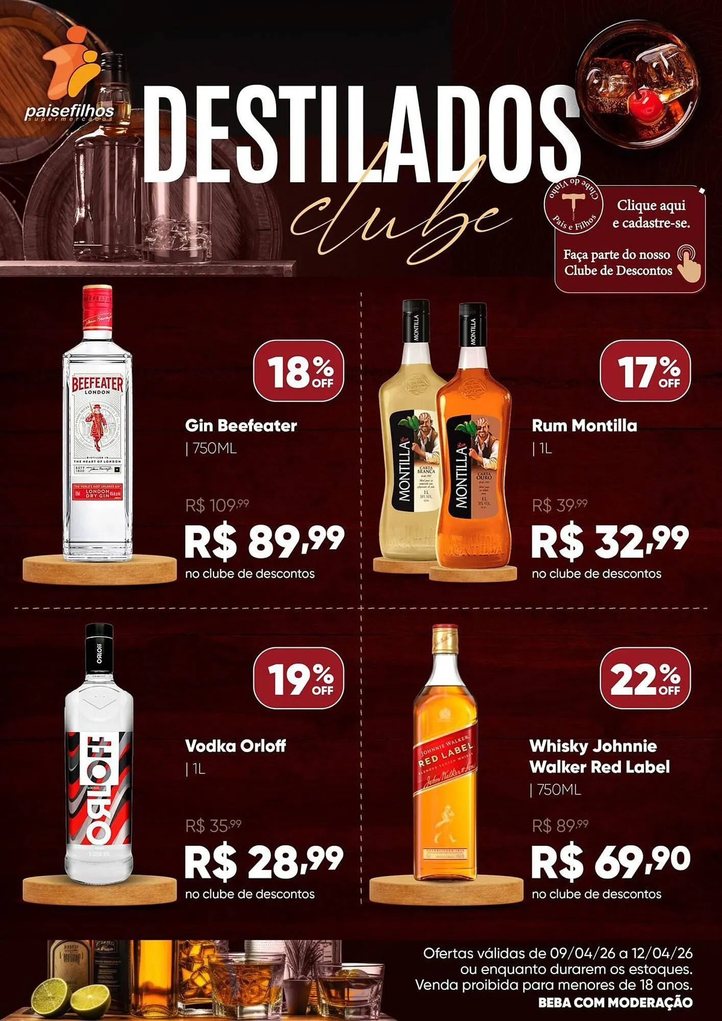 Encarte de Catálogo Pais e Filhos Supermercados 9 de abril até 12 de abril 2026 - Pagina 4