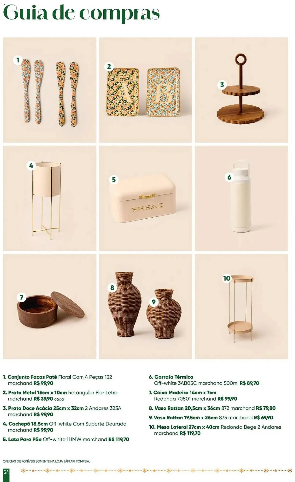 Encarte de Encarte Zaffari 28 de outubro até 25 de dezembro 2025 - Pagina 28