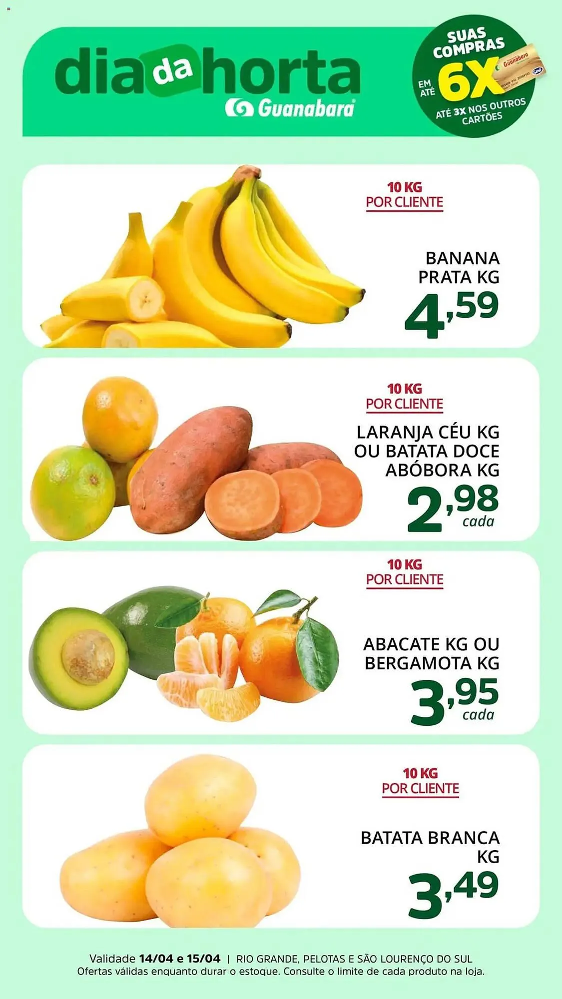 Encarte de Encarte Supermercados Guanabara 14 de abril até 15 de abril 2026 - Pagina 2