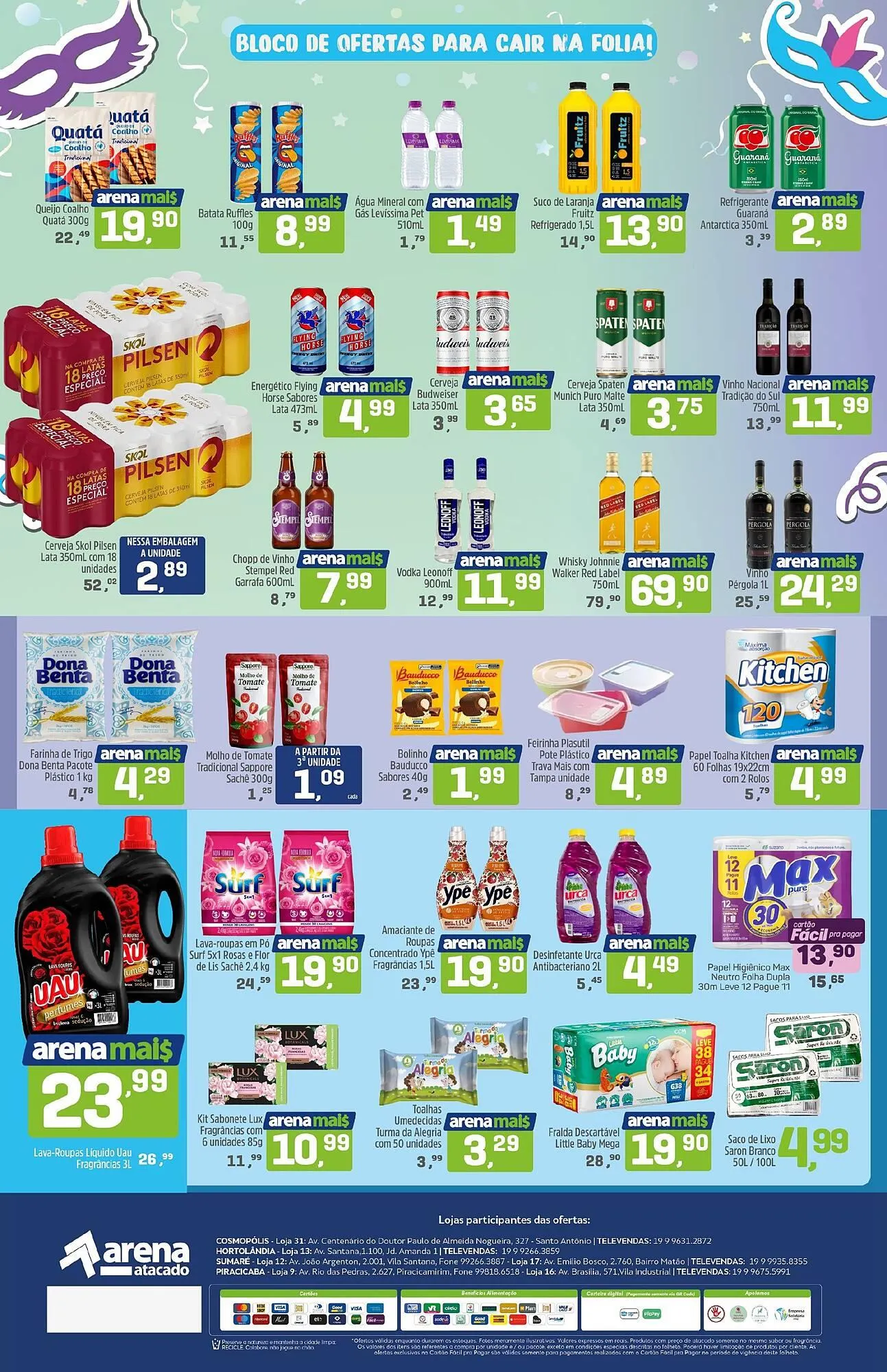Encarte de Folheto Arena Atacado 18 de fevereiro até 19 de fevereiro 2026 - Pagina 2