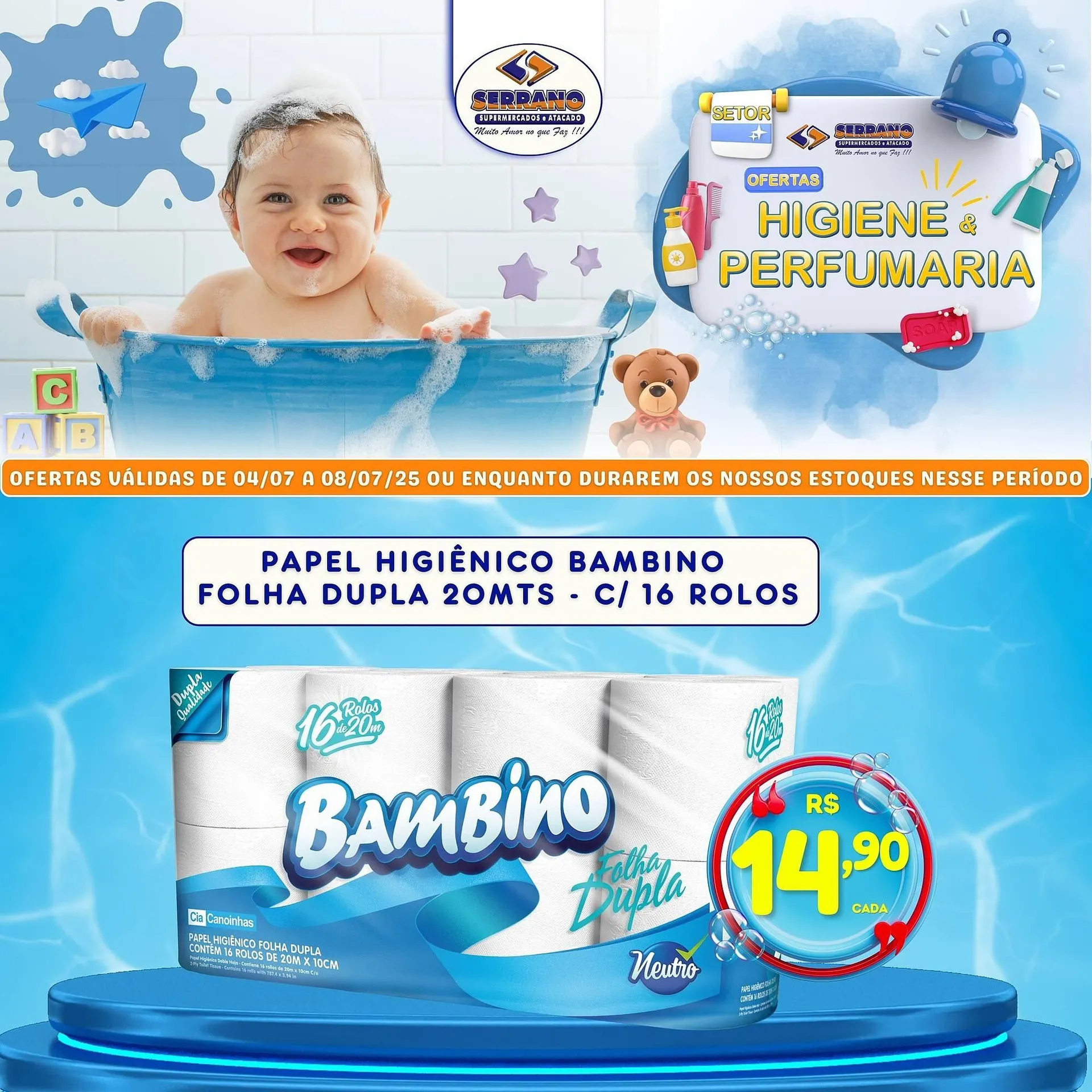 Encarte de Catálogo Serrano Supermercado 7 de julho até 8 de julho 2025 - Pagina 5