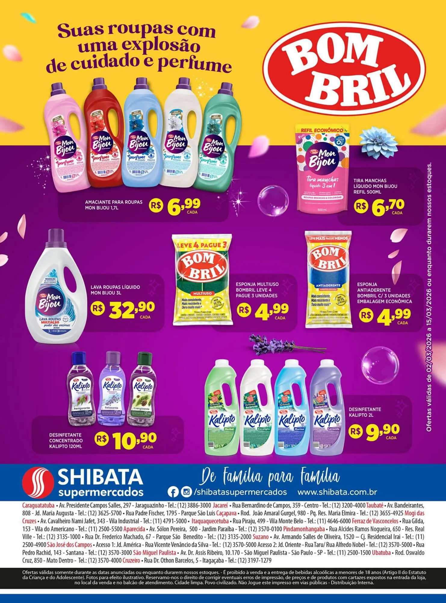 Encarte de Folheto Shibata Supermercados 3 de março até 15 de março 2026 - Pagina 2