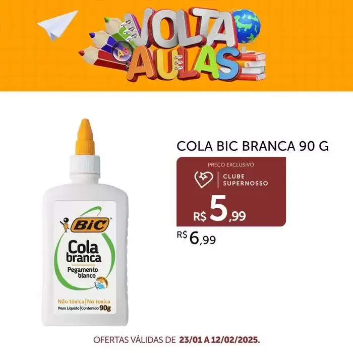 Encarte de Encarte Super Nosso 27 de janeiro até 12 de fevereiro 2025 - Pagina 1