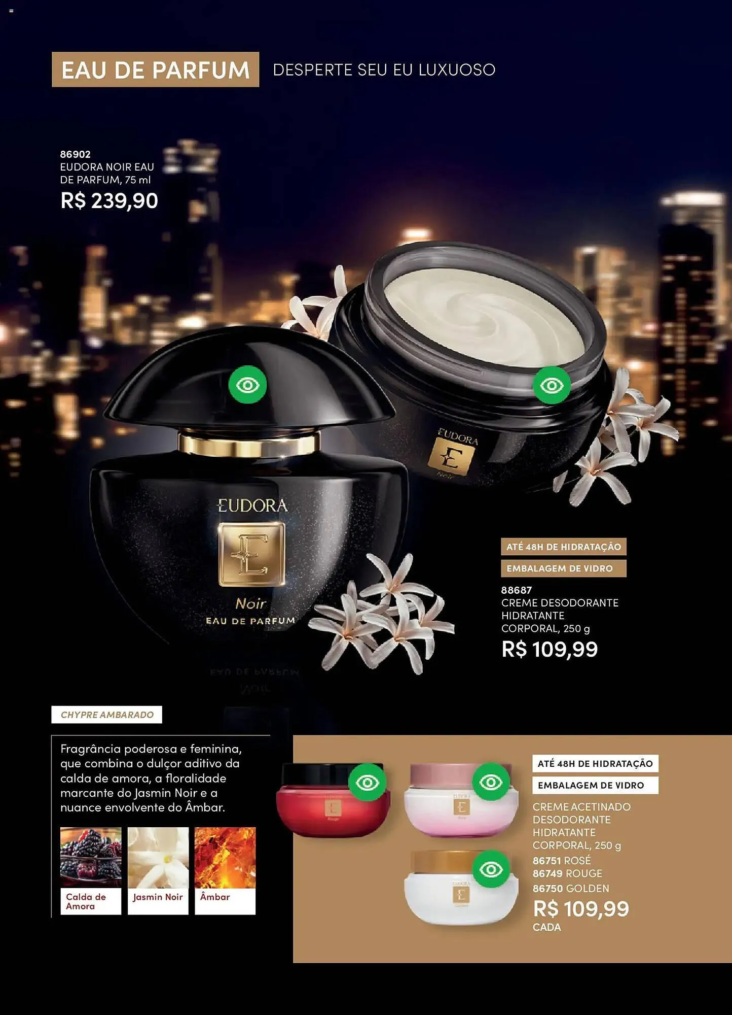 Encarte de Catálogo Eudora 17 de dezembro até 9 de janeiro 2026 - Pagina 58