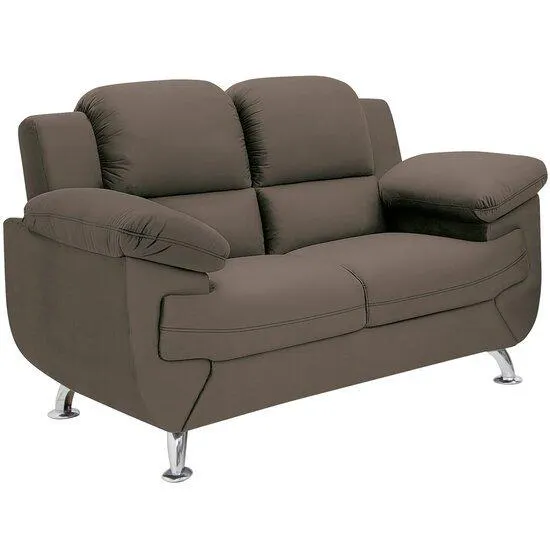 Sofá 1,52 Metros Linoforte Avalon, 2 Lugares, Veludo, Espuma D-33