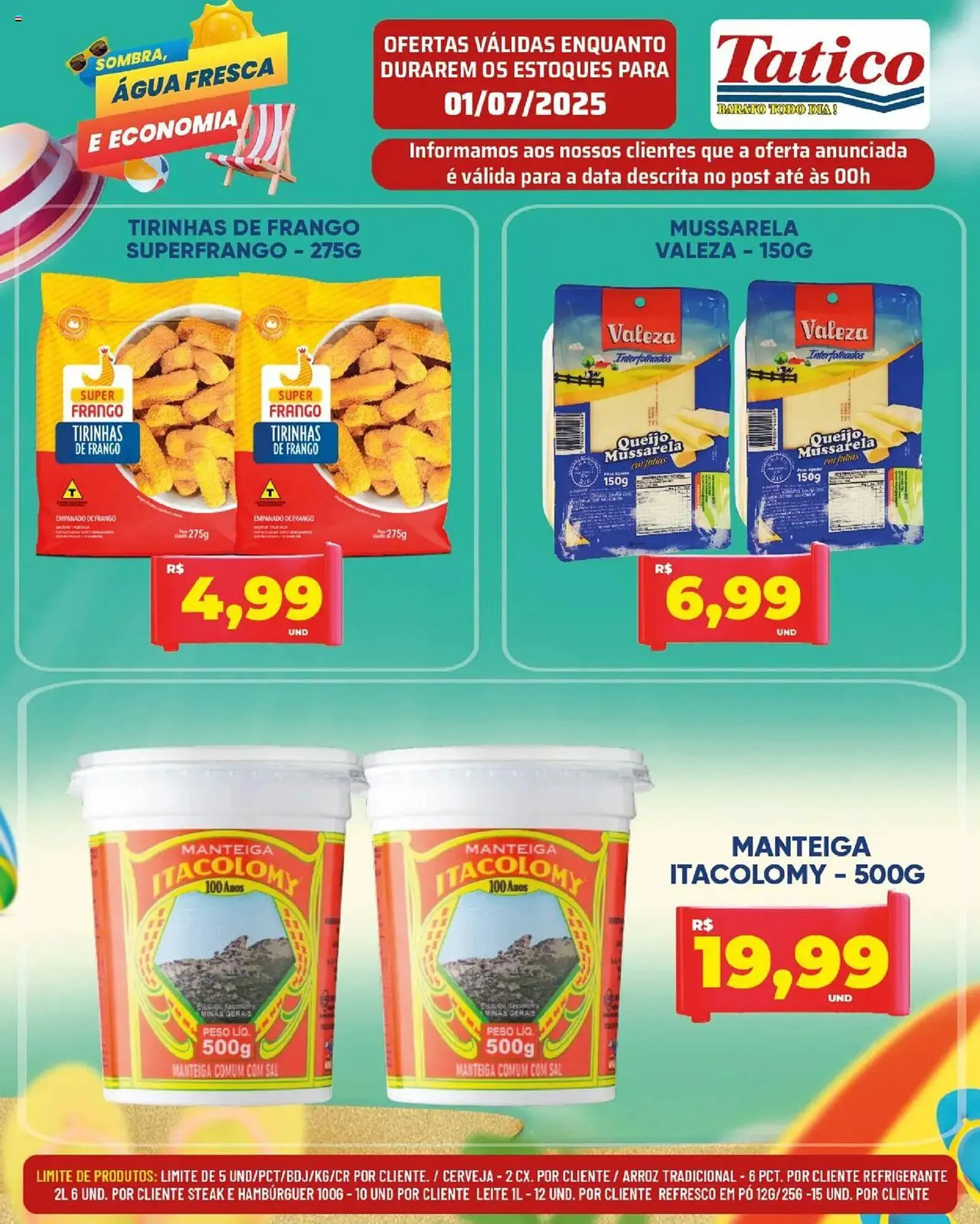 Encarte de Catálogo Tatico 1 de julho até 2 de julho 2025 - Pagina 9