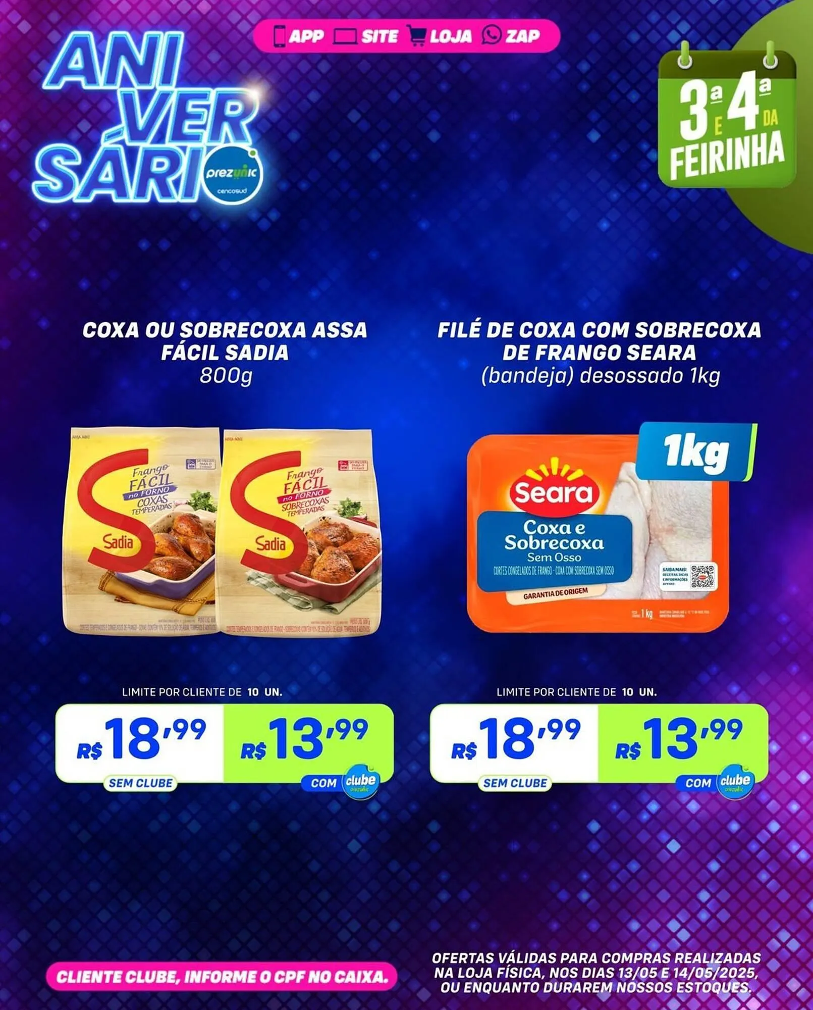 Encarte de Catálogo Prezunic 13 de maio até 14 de maio 2025 - Pagina 7