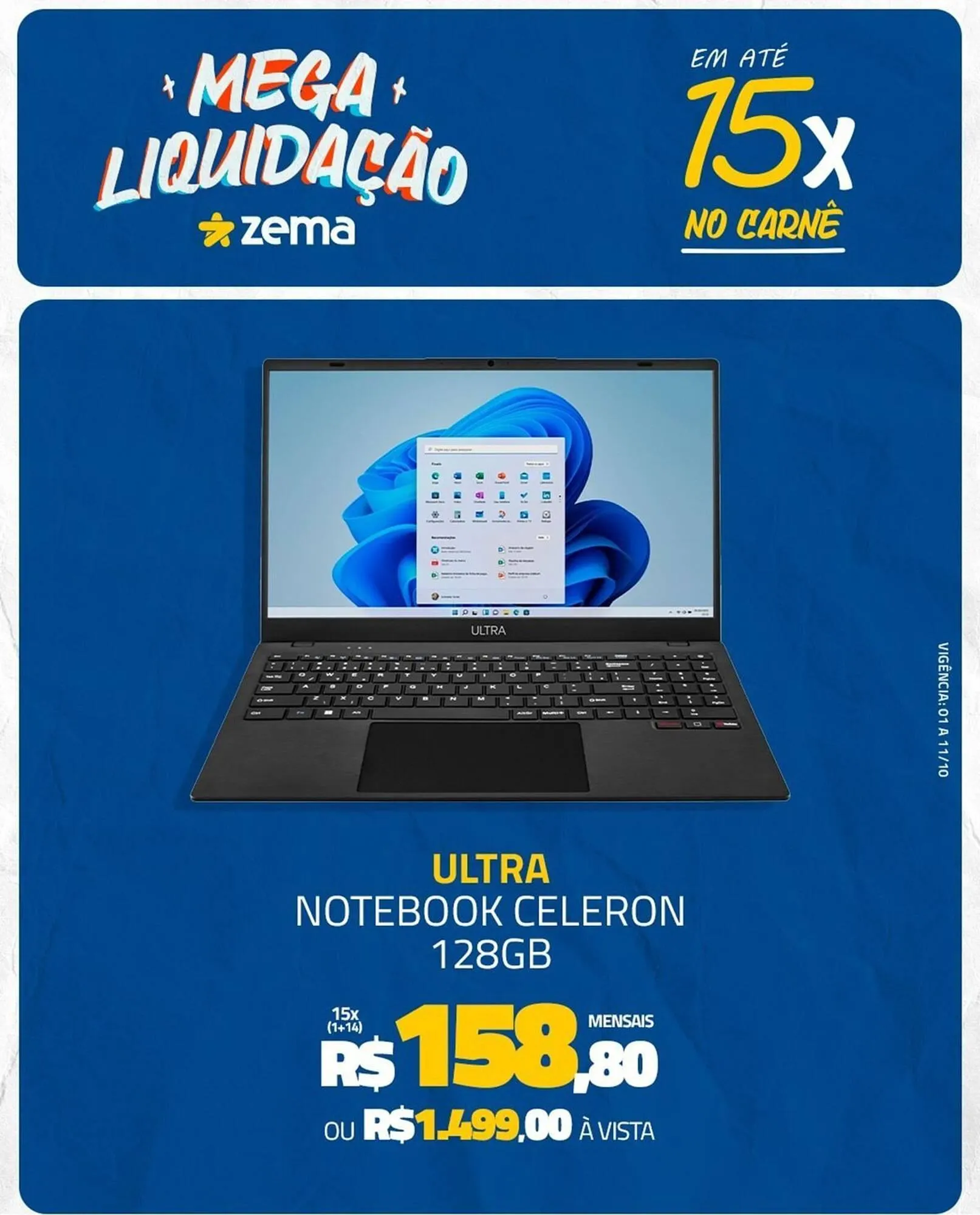 Encarte de Folheto Zema 10 de outubro até 11 de outubro 2025 - Pagina 1