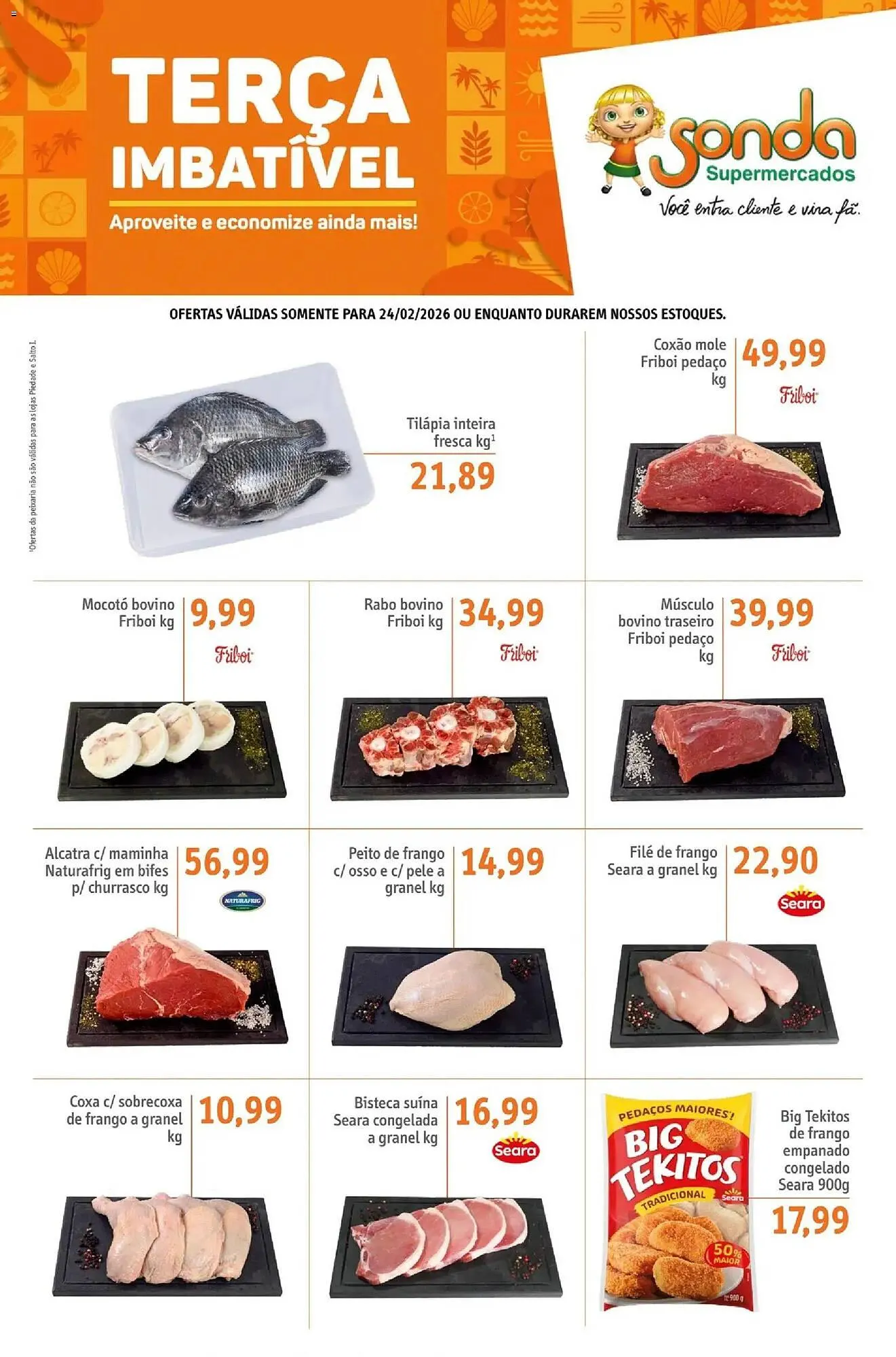 Encarte de Folheto Sonda 24 de fevereiro até 24 de fevereiro 2026 - Pagina 1