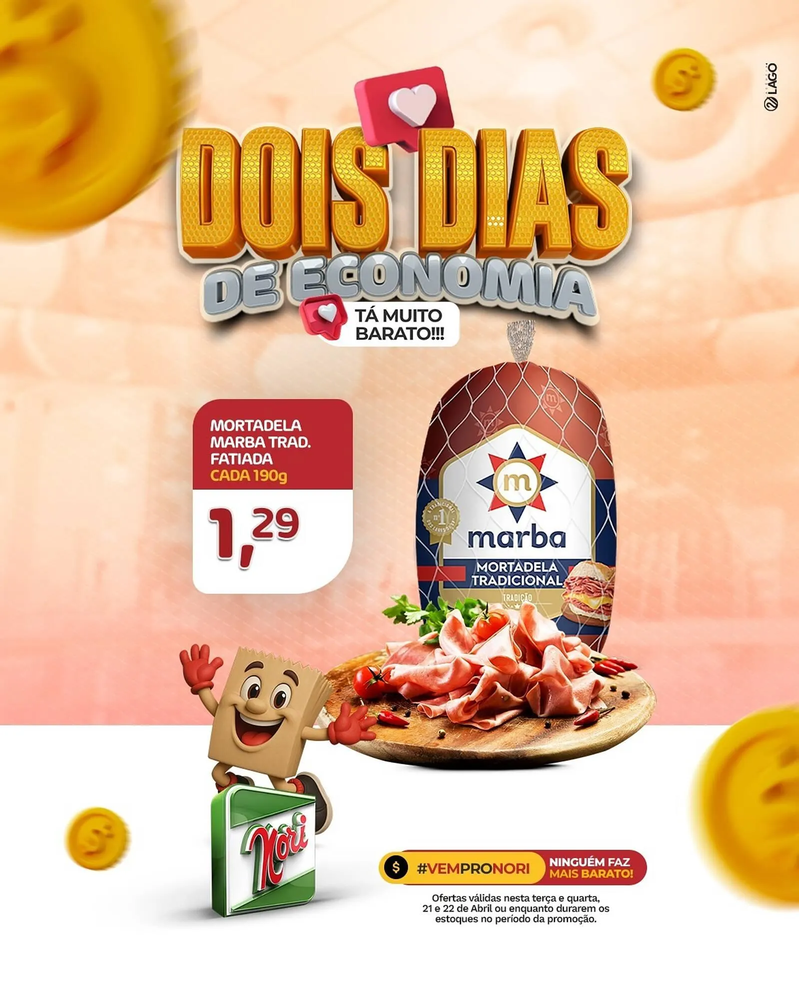 Encarte de Catálogo Supermercados Nori 21 de abril até 22 de abril 2026 - Pagina 5