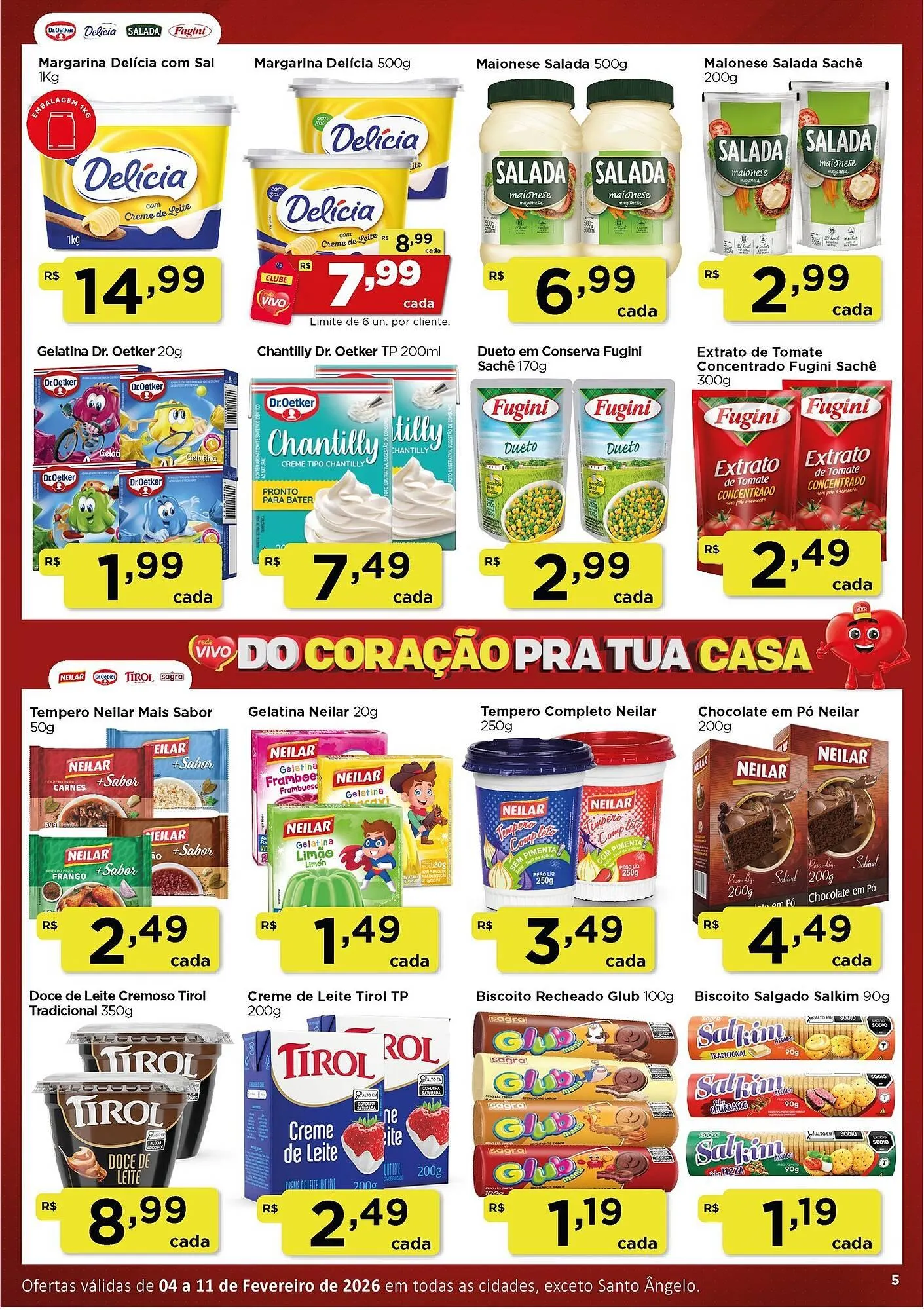 Encarte de Encarte Rede Vivo 4 de fevereiro até 11 de fevereiro 2026 - Pagina 5