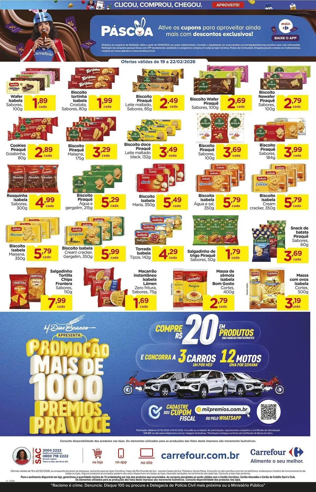 Encarte de Folheto Carrefour 19 de fevereiro até 22 de fevereiro 2026 - Pagina 2