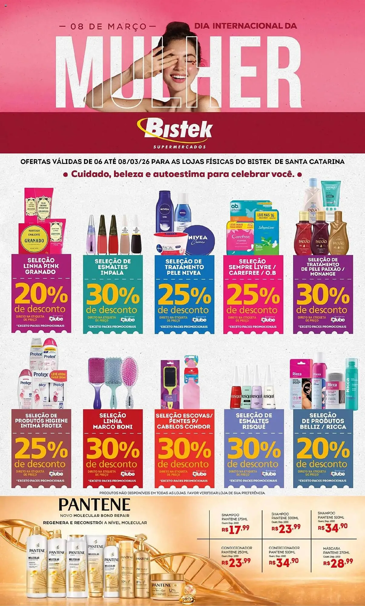 Encarte de Encarte Bistek Supermercados 6 de março até 8 de março 2026 - Pagina 1