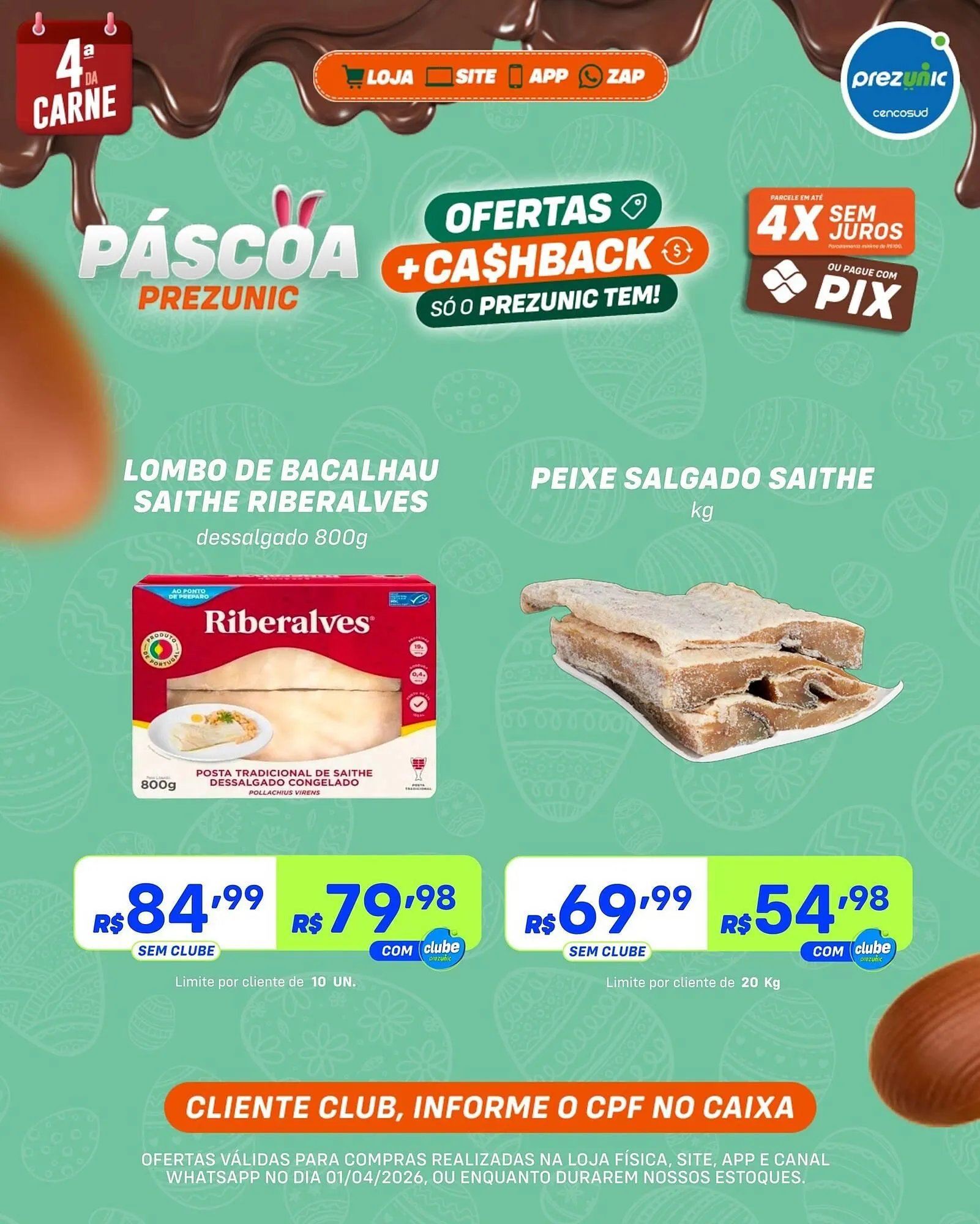 Encarte de Encarte Prezunic 1 de abril até 1 de abril 2026 - Pagina 3