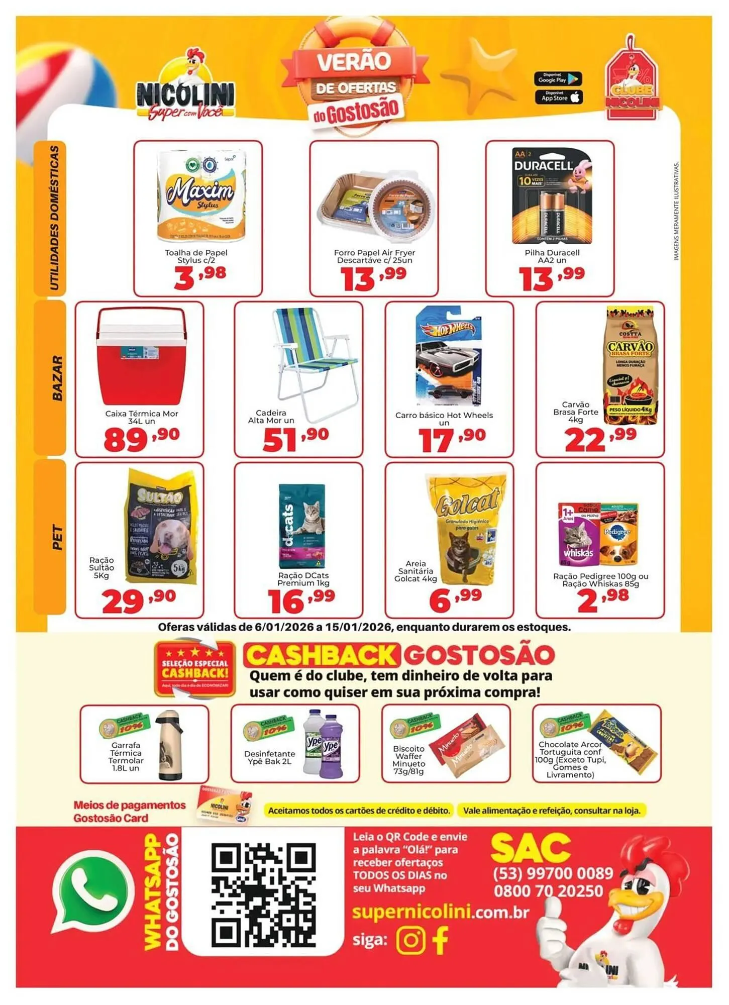 Encarte de Catálogo Super Nicolini 6 de janeiro até 15 de janeiro 2026 - Pagina 8