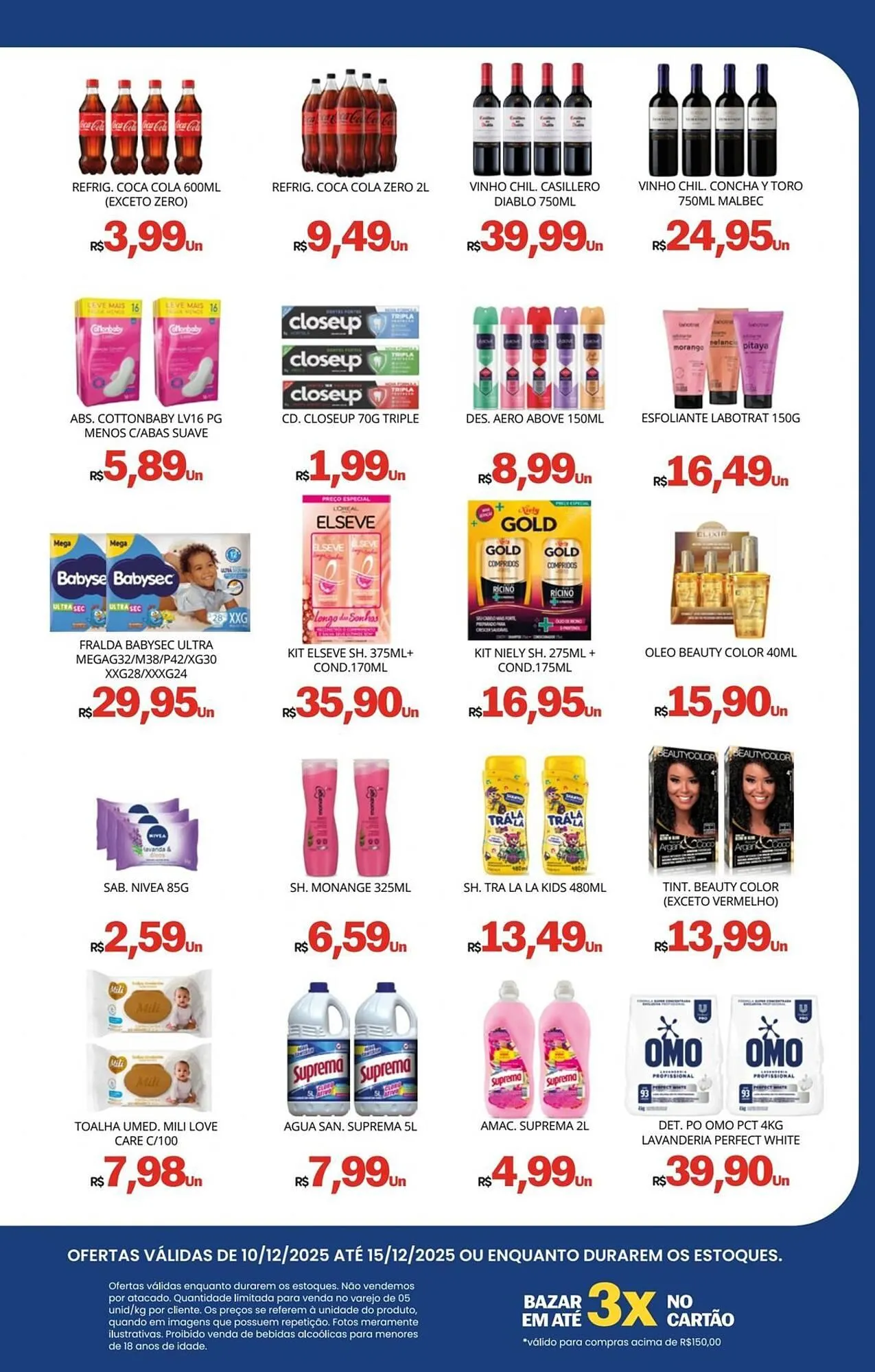 Encarte de Catálogo Supermercado Vitorino 9 de dezembro até 15 de dezembro 2025 - Pagina 3