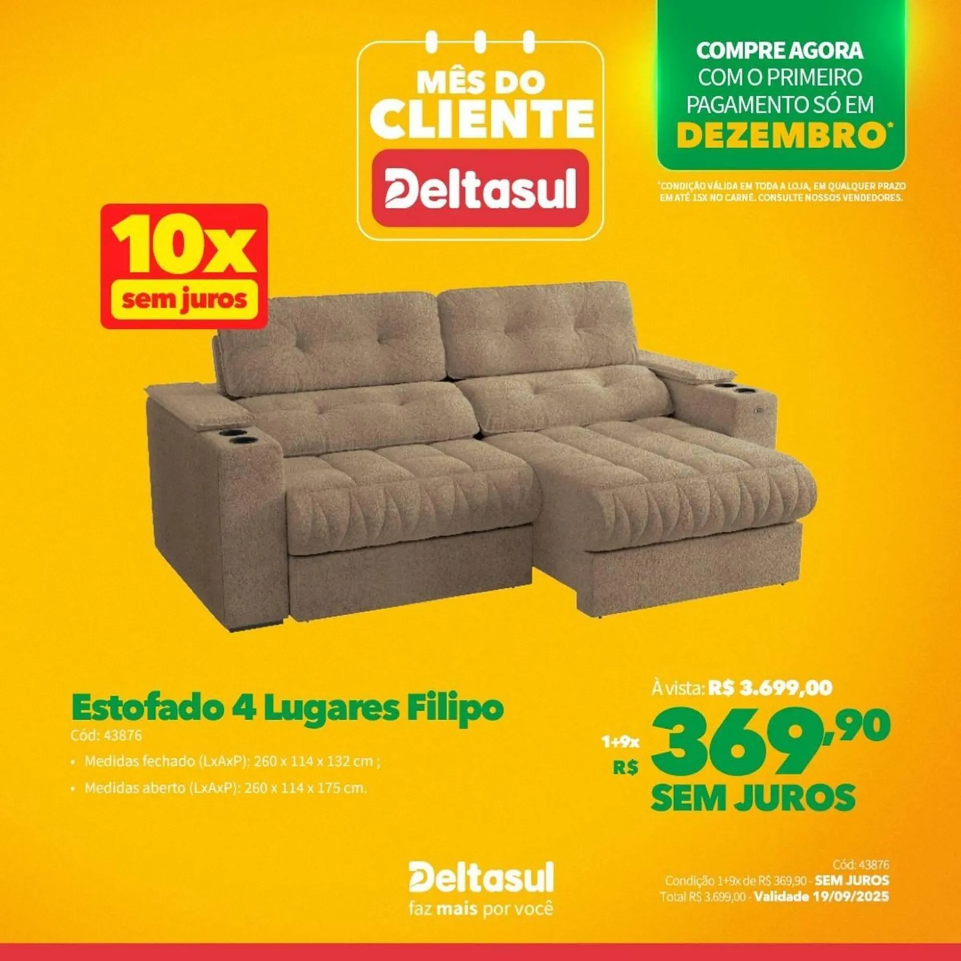 Encarte de Folheto Deltasul 5 de setembro até 19 de setembro 2025 - Pagina 1