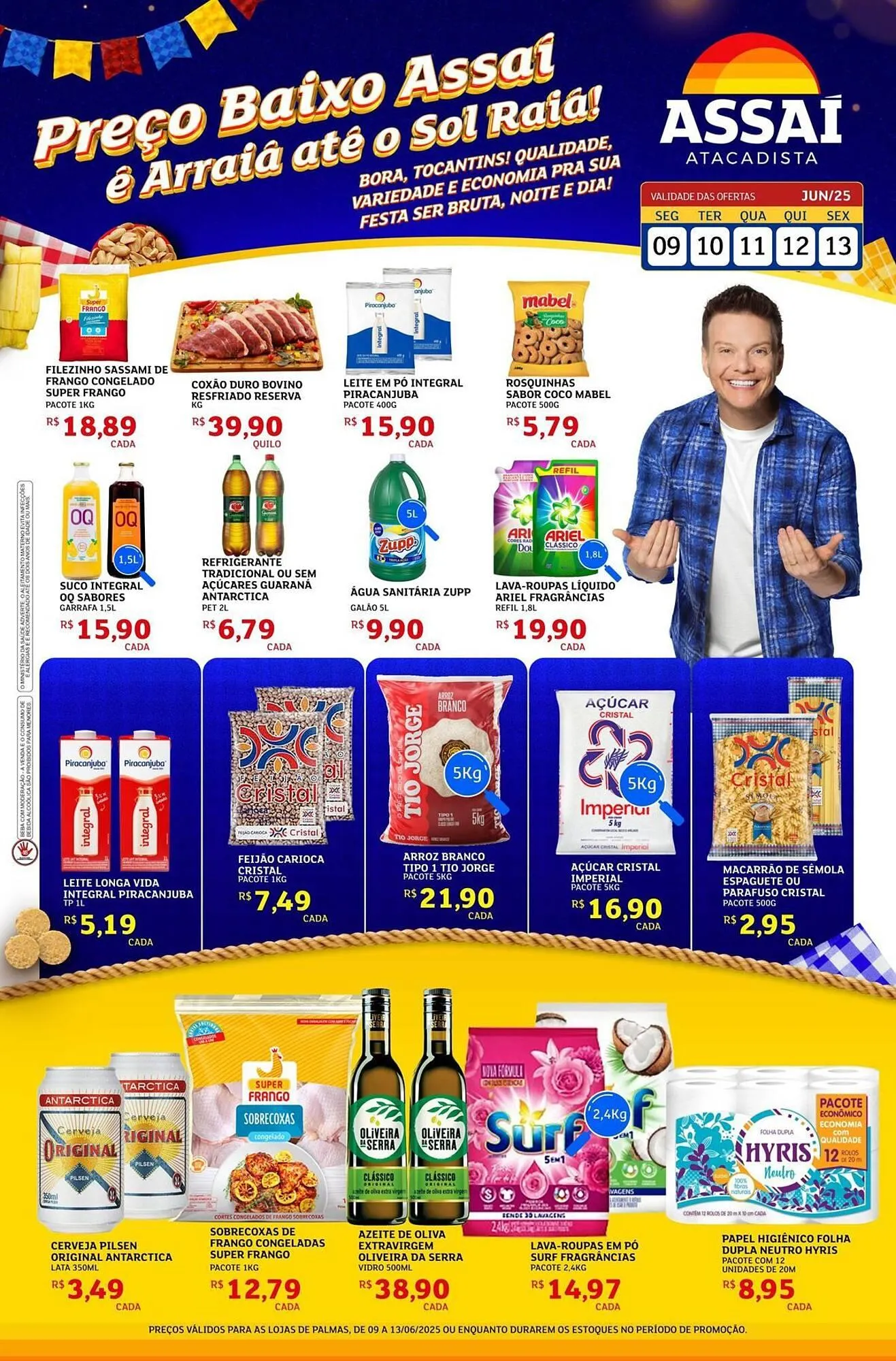 Encarte de Catálogo Assaí Atacadista 10 de junho até 13 de junho 2025 - Pagina 1