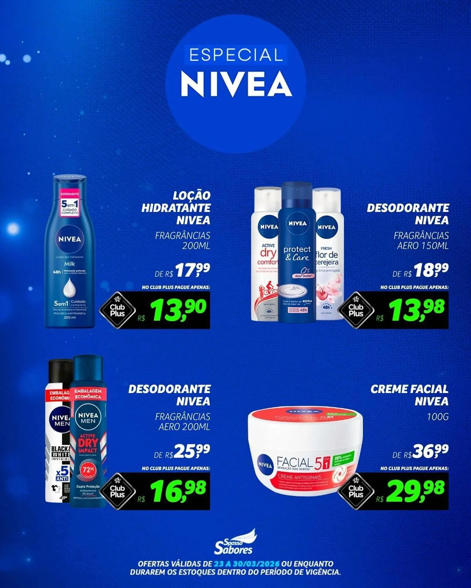 Encarte de Folheto Spasso Sabores 23 de março até 30 de março 2026 - Pagina 1