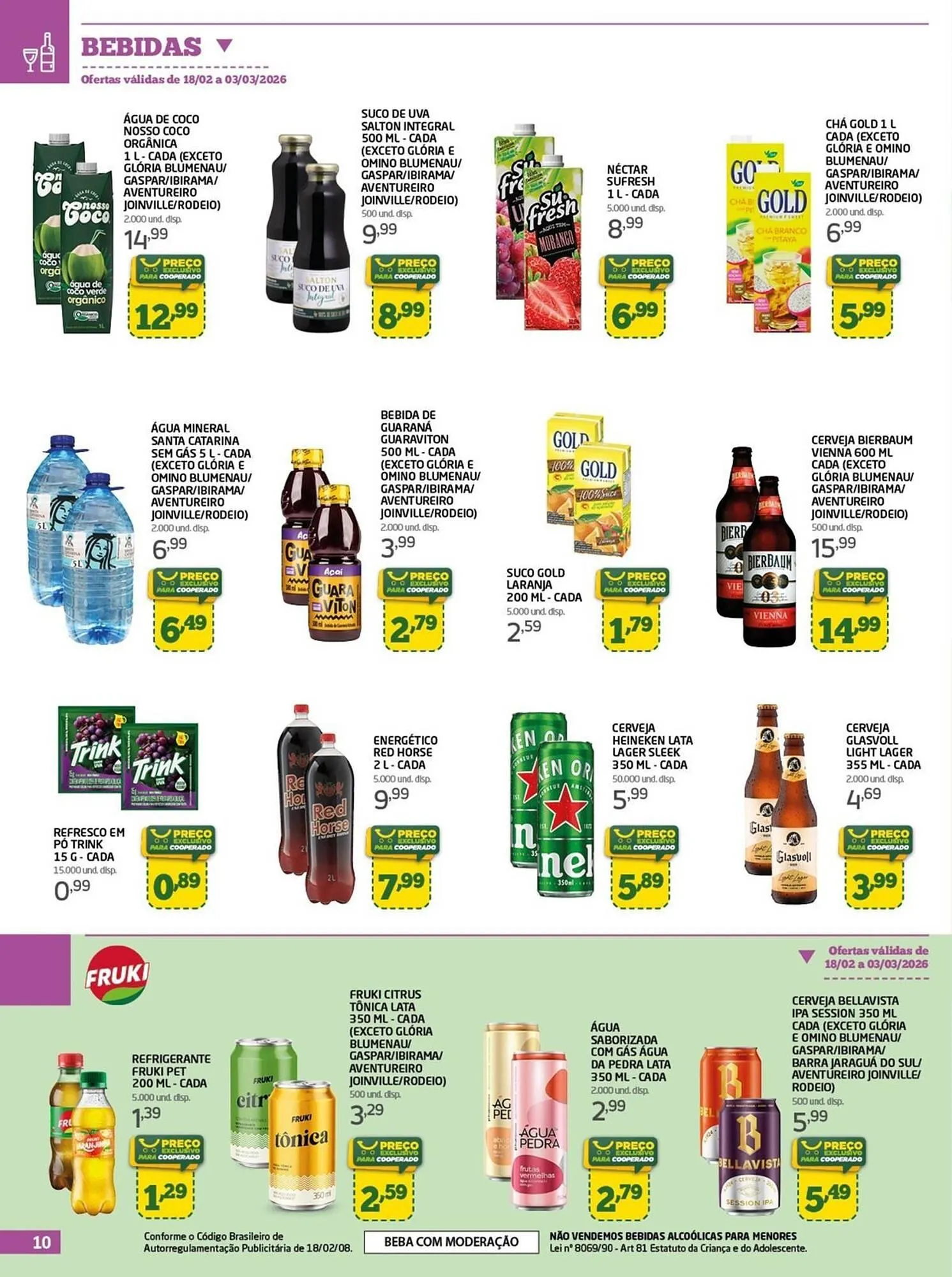 Encarte de Tabloide Cooper 18 de fevereiro até 3 de março 2026 - Pagina 10