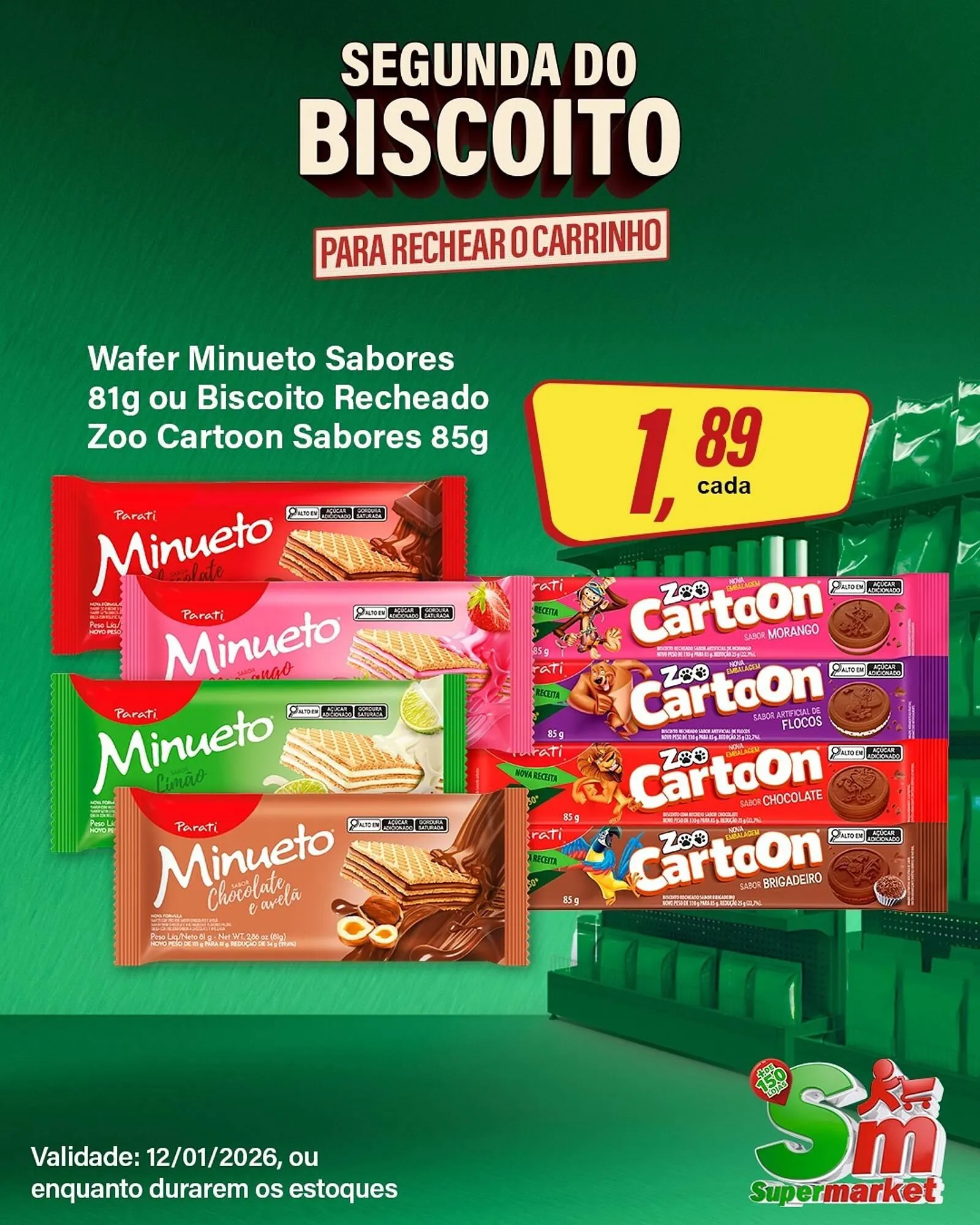 Encarte de Encarte Rede Supermarket 12 de janeiro até 12 de janeiro 2026 - Pagina 3