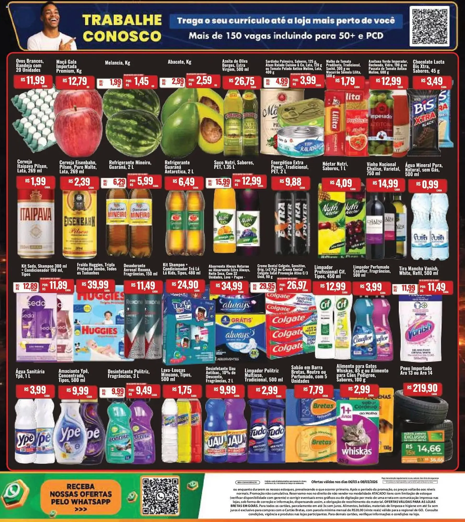 Encarte de Catálogo Supermercados Bretas 6 de março até 8 de março 2026 - Pagina 2