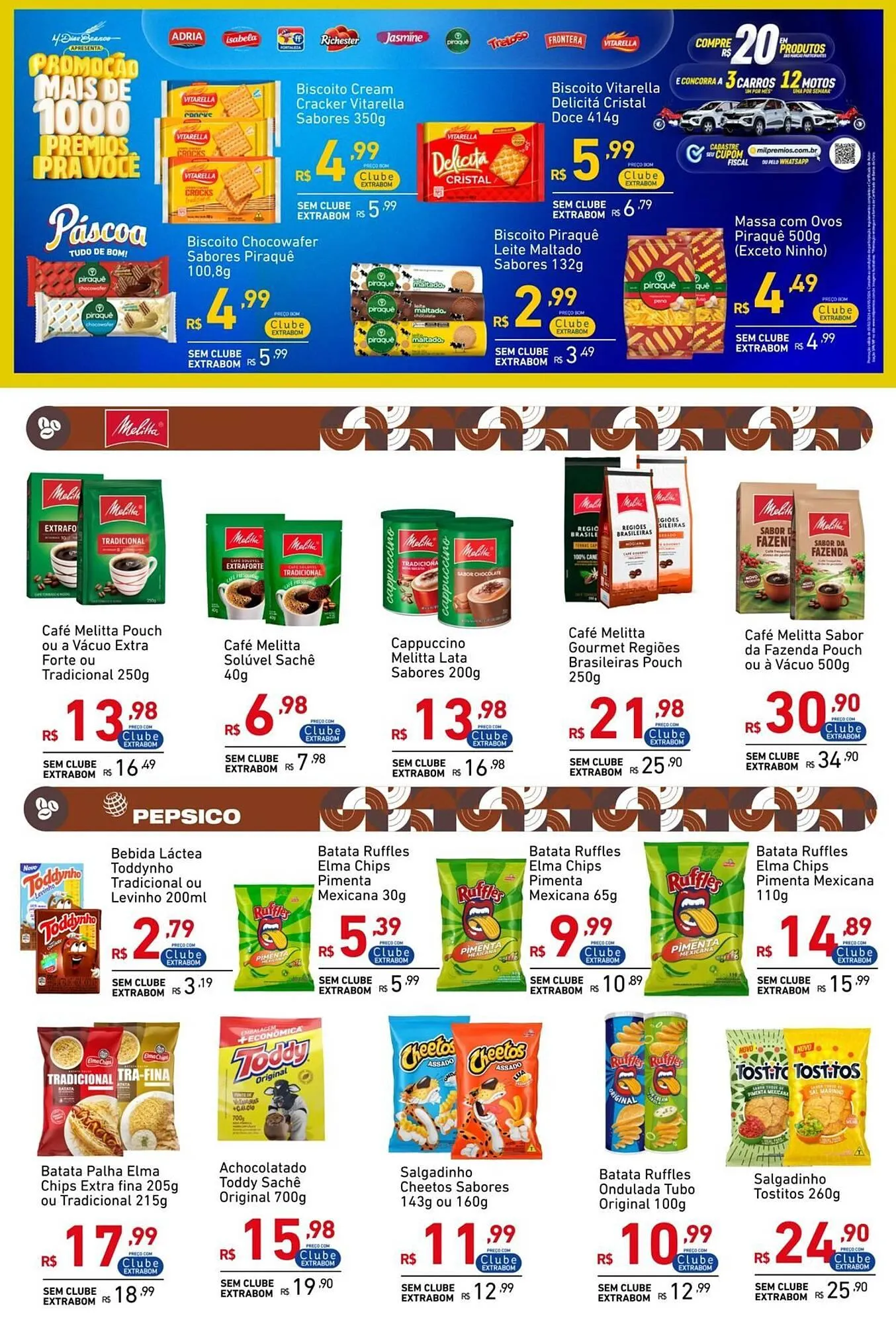 Encarte de Catálogo Extrabom Supermercados 26 de março até 8 de abril 2026 - Pagina 3